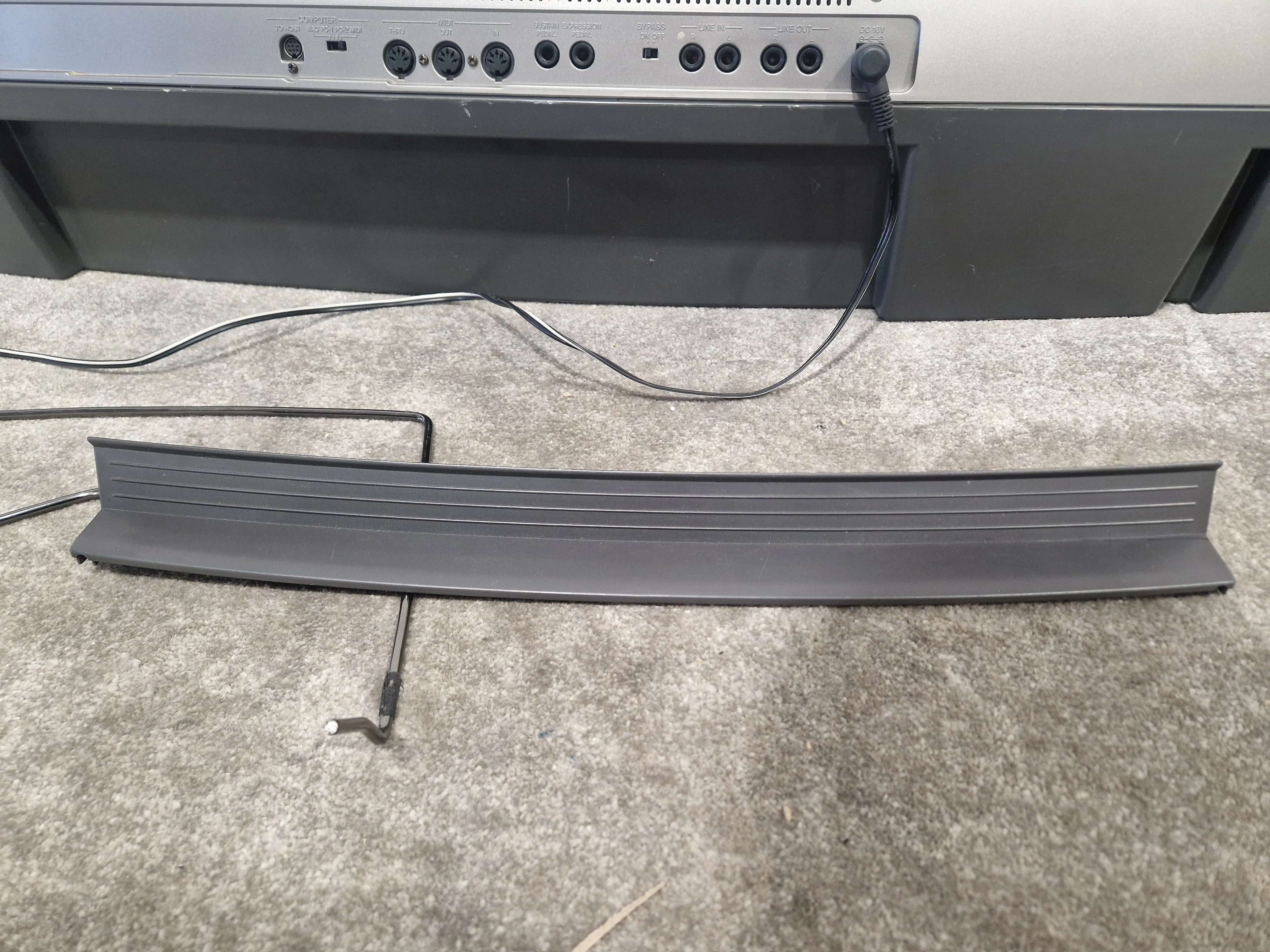 Casio MZ-2000 - Keyboard Workstation - Silver/Gray - Excellent w/ Power Supply & Manuals - Image 26