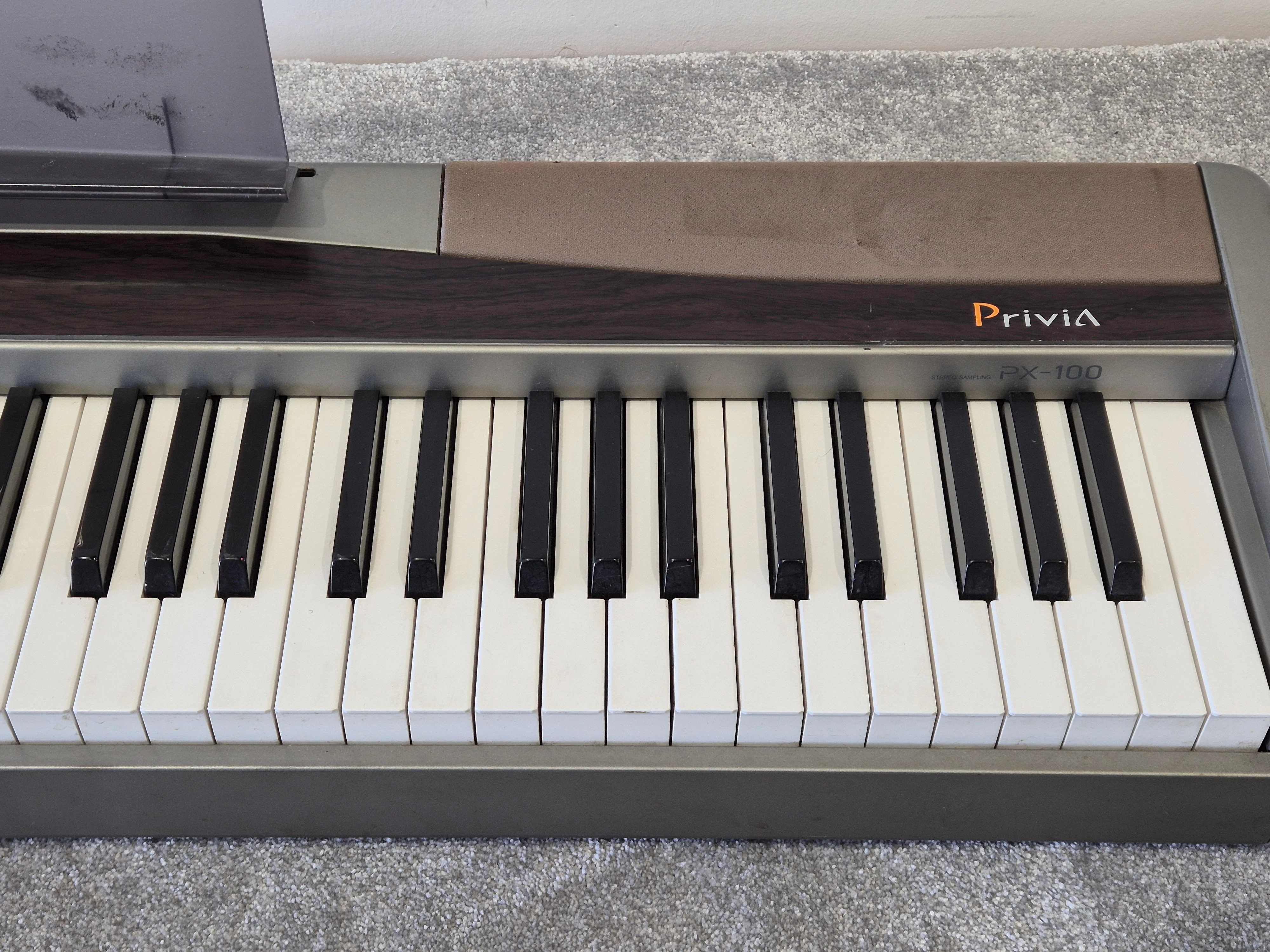 Casio Privia PX-100 - 88-Weighted Key Digital Piano (Read Description) - Image 4