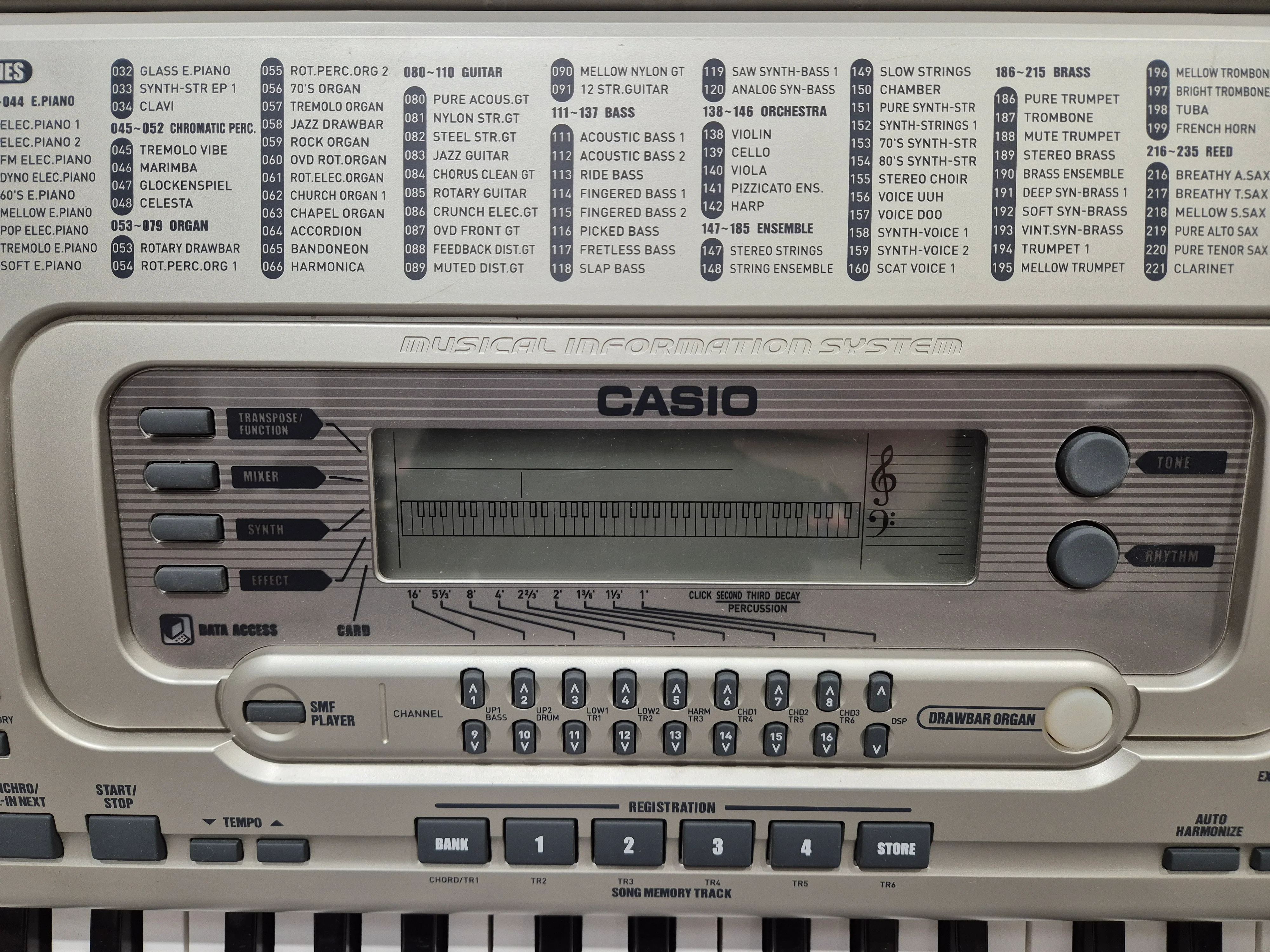 Casio WK 3200 - Versatile Digital 61 Key Keyboard - Image 4