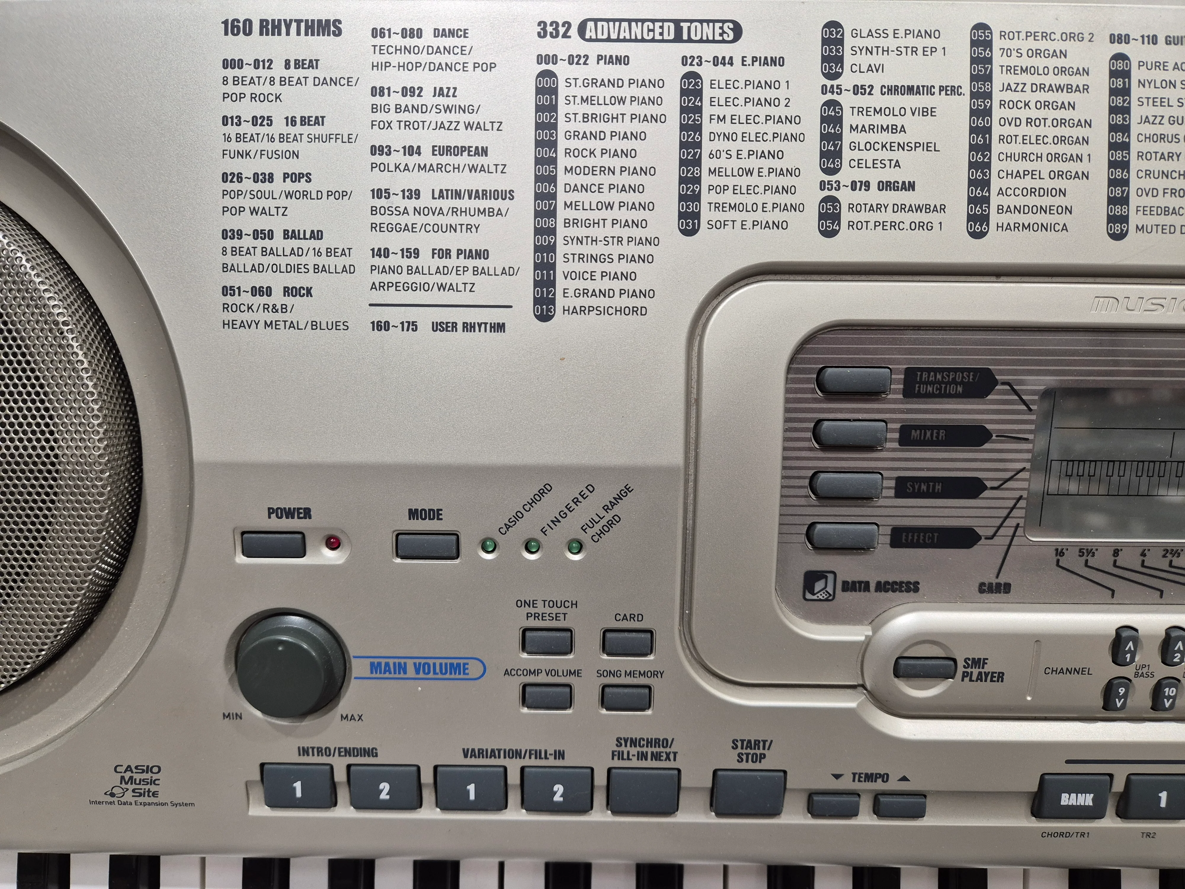 Casio WK 3200 - Versatile Digital 61 Key Keyboard - Image 5