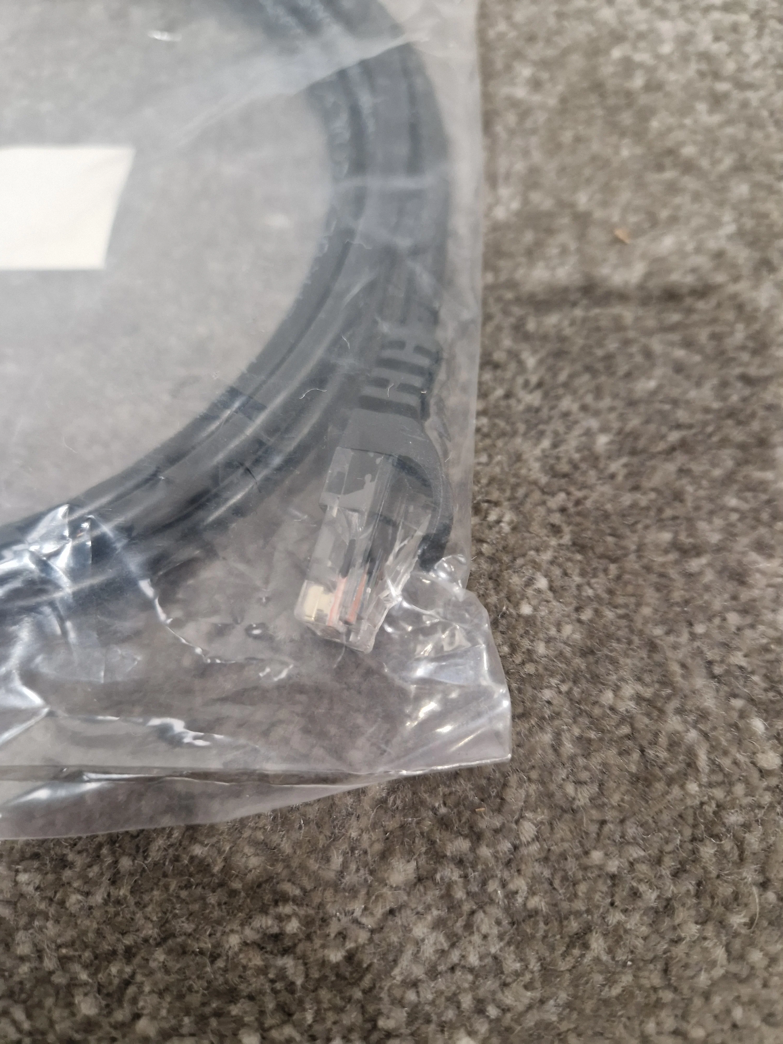 Cat Ethernet Cable 5FT Black - High-Speed Data Transfer - Excellent w/ Original Packet - Image 5