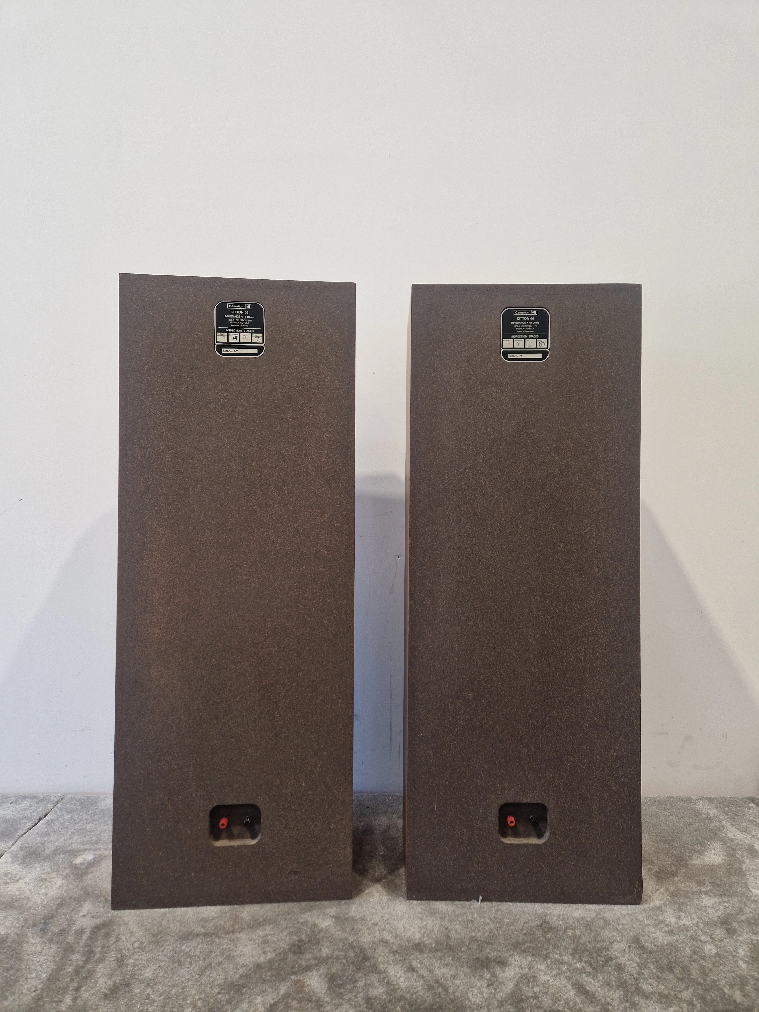 Celestion 66 Studio Monitor Speaker Pair - Nearfield Reference Monitors - Excellent w/ Connector cables - Image 4