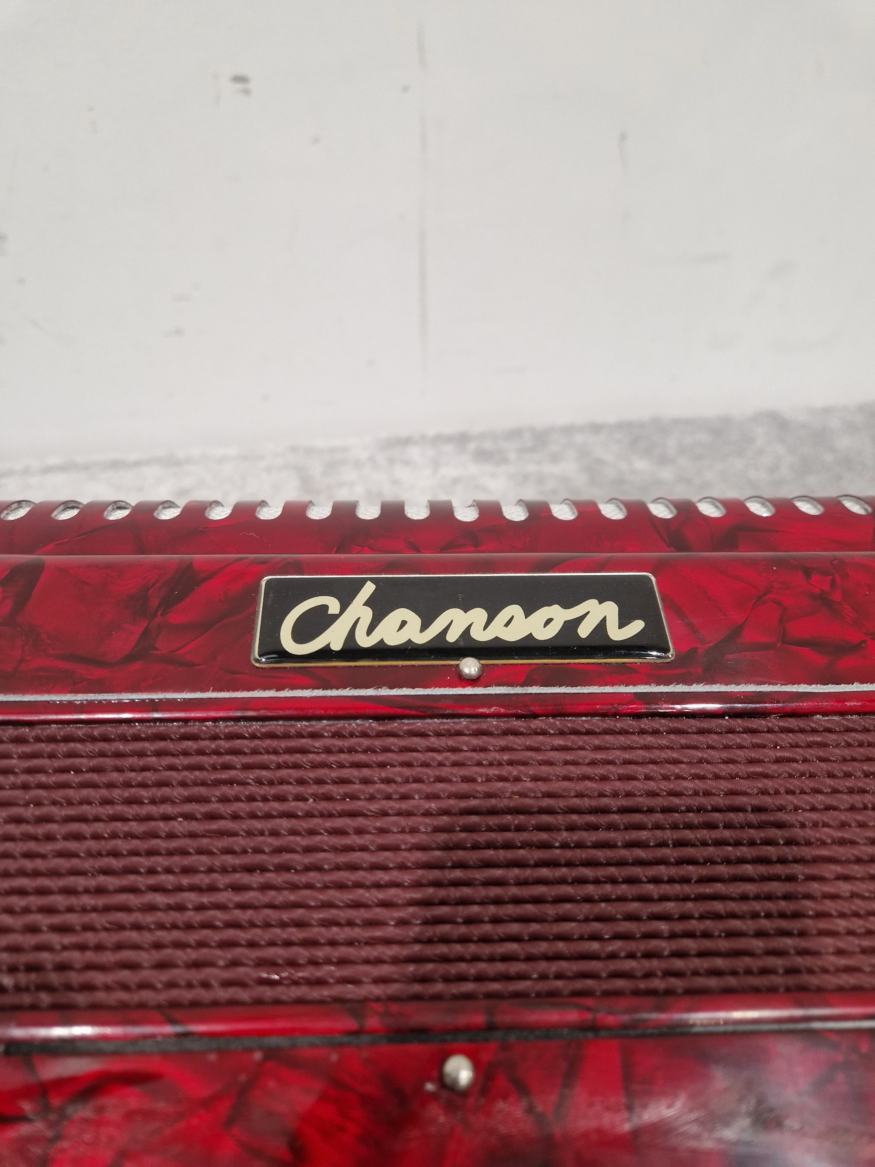 CHANSON 26 KEY-48 BASS - Compact Accordion - Good w/ Hard Case - Image 21