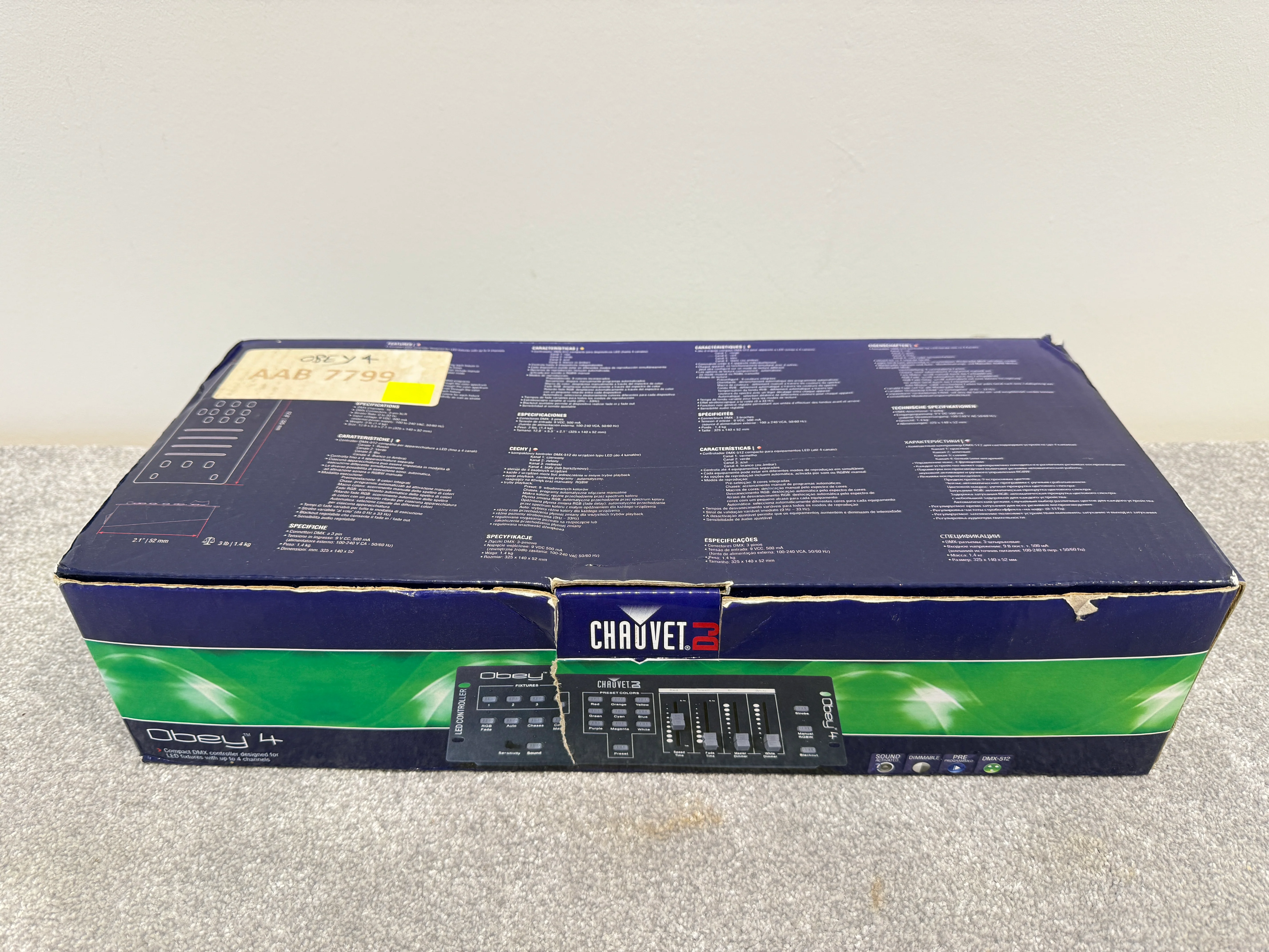 Chauvet Obey 4 DMX / DJ Lighting Controller with Power Supply - Image 14