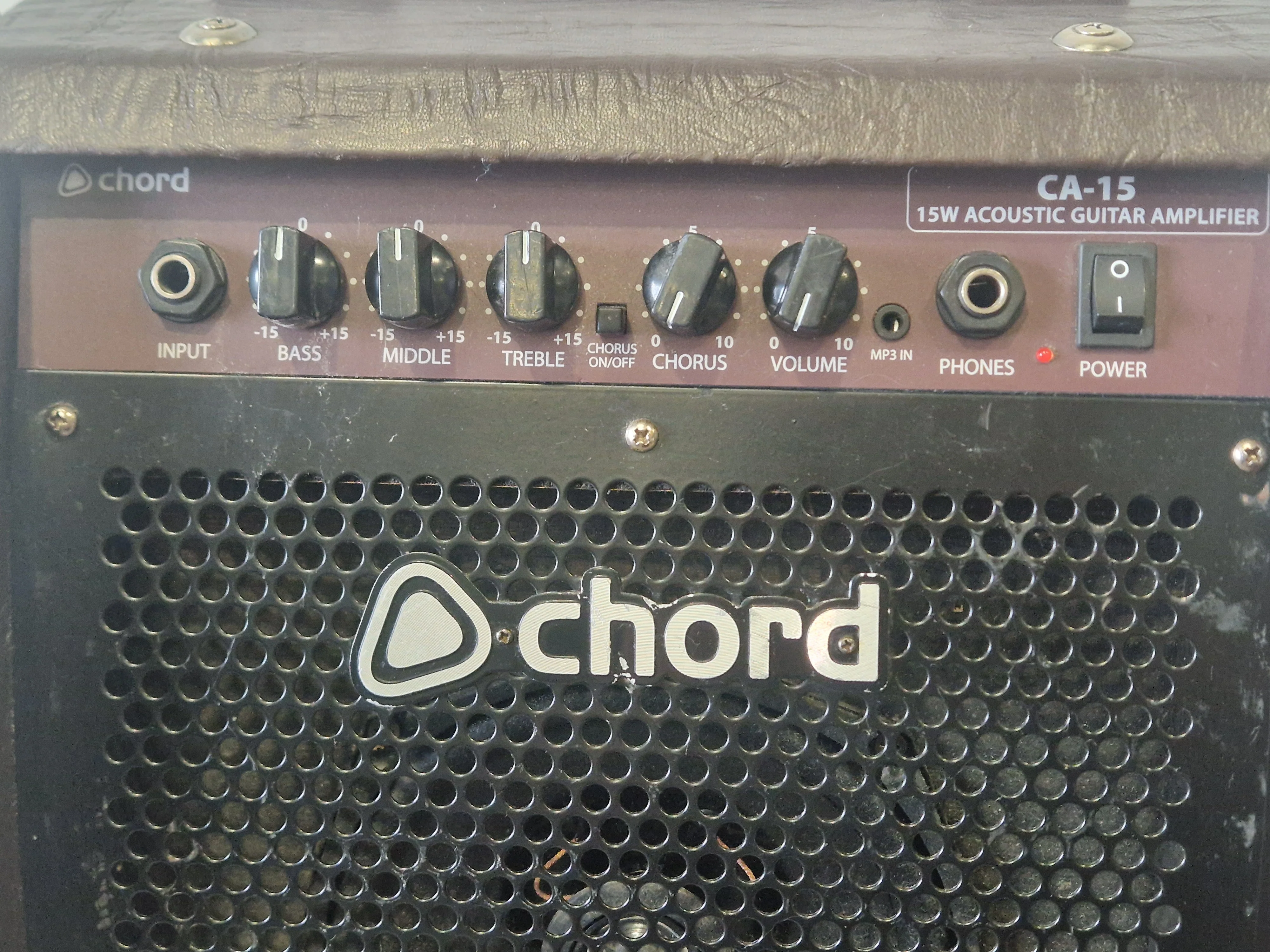 Chord CA-15 Guitar AMP - Compact, 2 Channel, Practice Amp - Good - Image 3