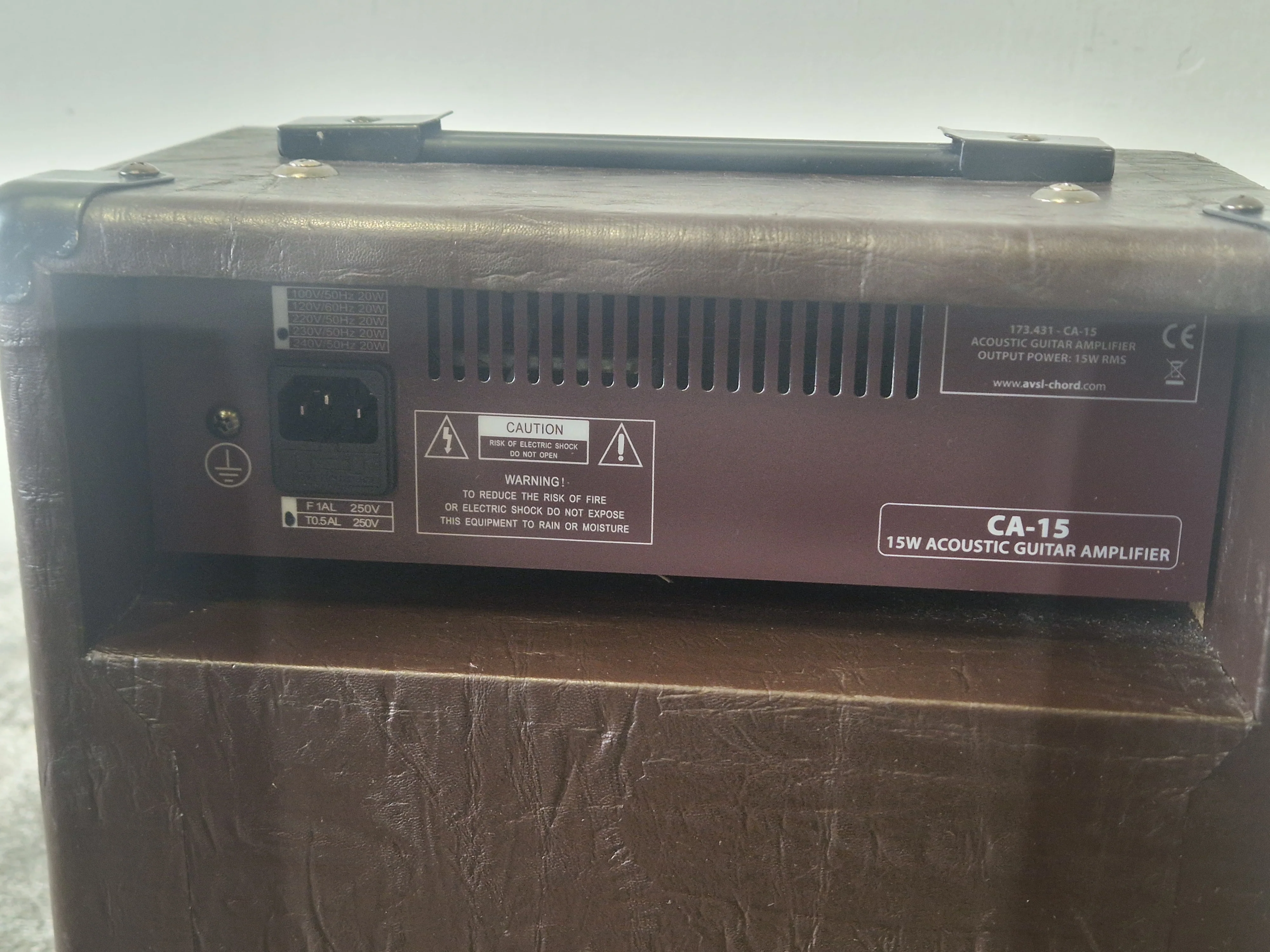 Chord CA-15 Guitar AMP - Compact, 2 Channel, Practice Amp - Good - Image 5