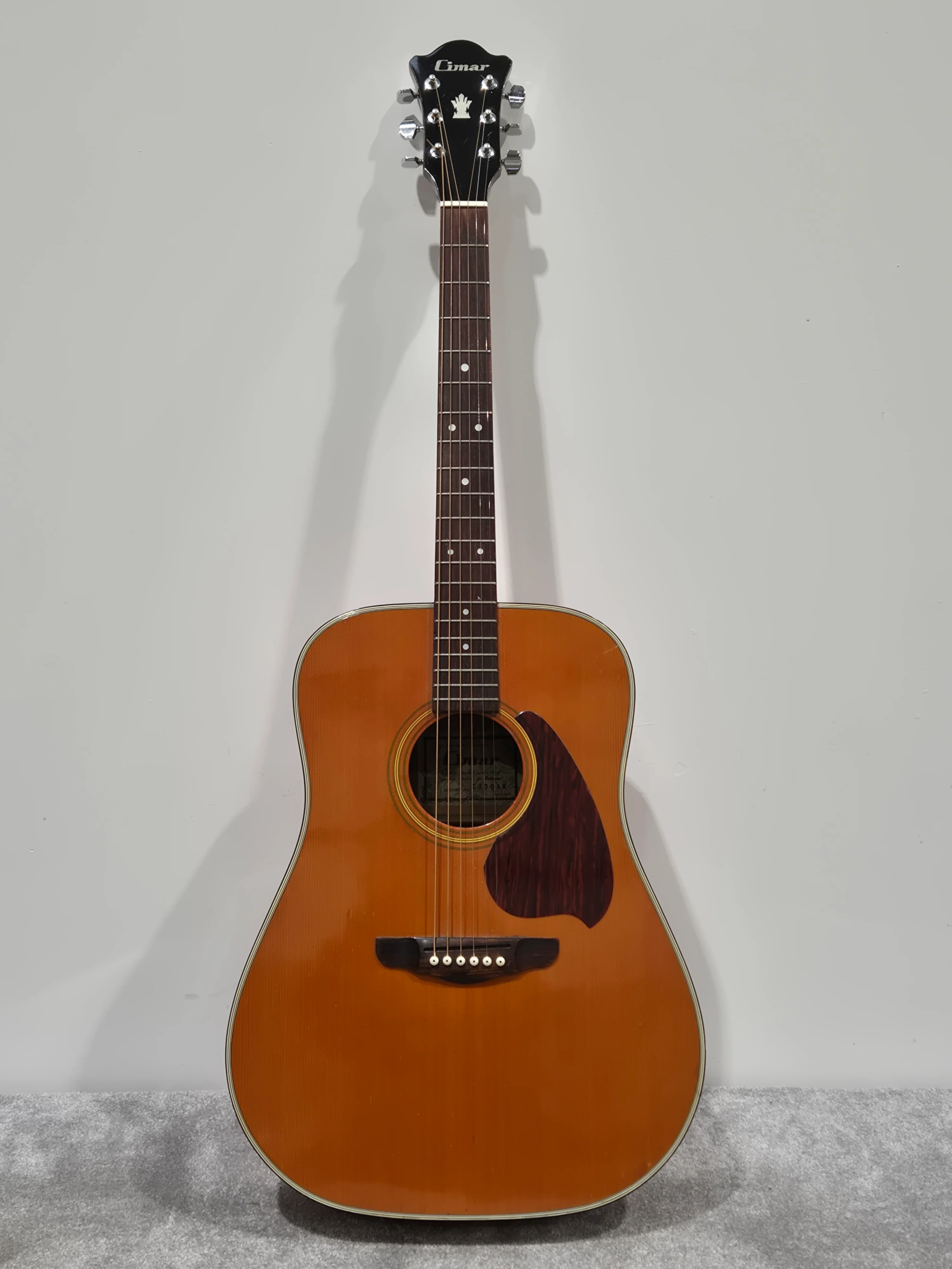 Cimar by Ibanez C300AM Acoustic Guitar - Natural Wood Finish - Very Good - Image 2