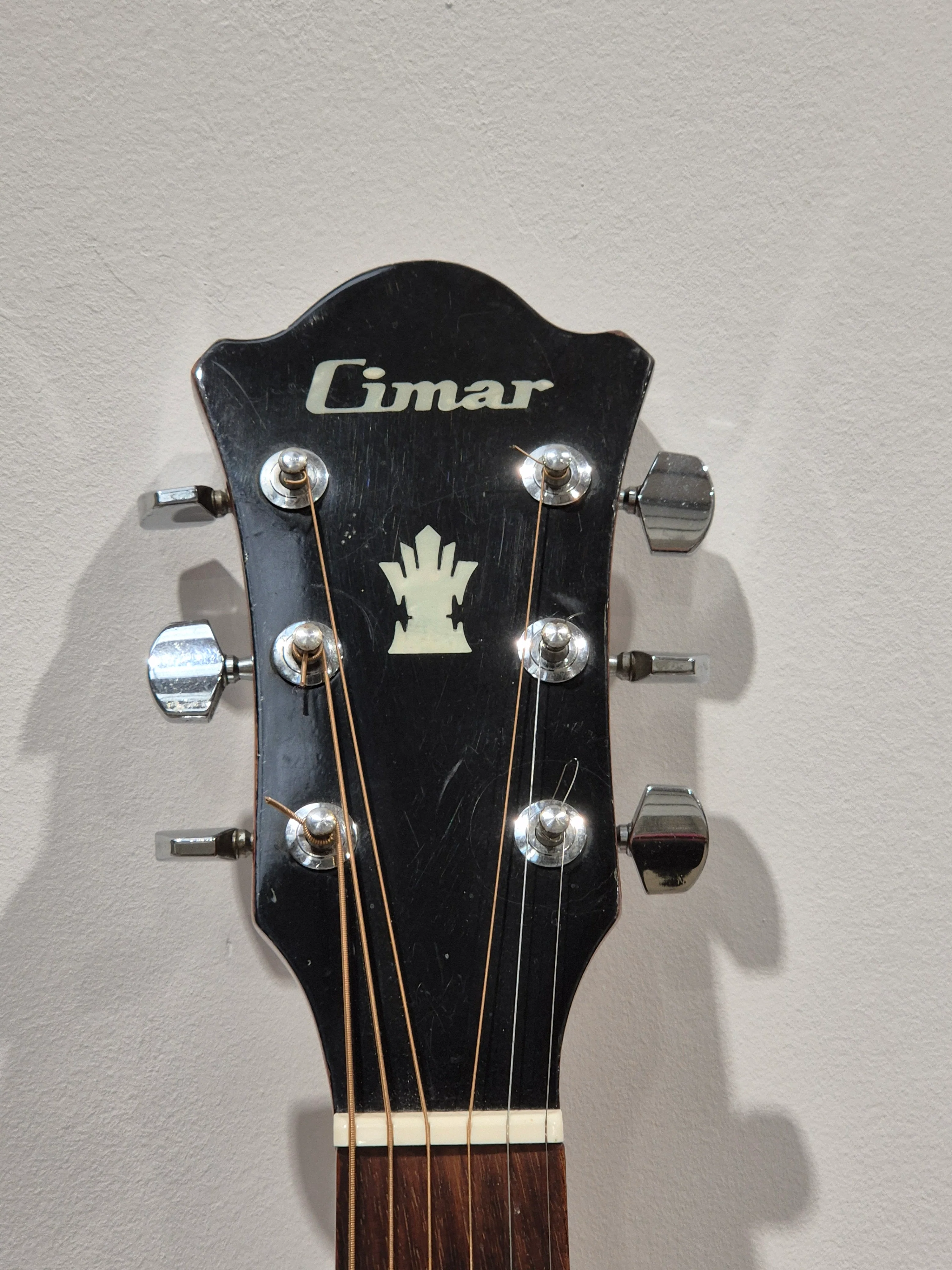 Cimar by Ibanez C300AM Acoustic Guitar - Natural Wood Finish - Very Good - Image 4