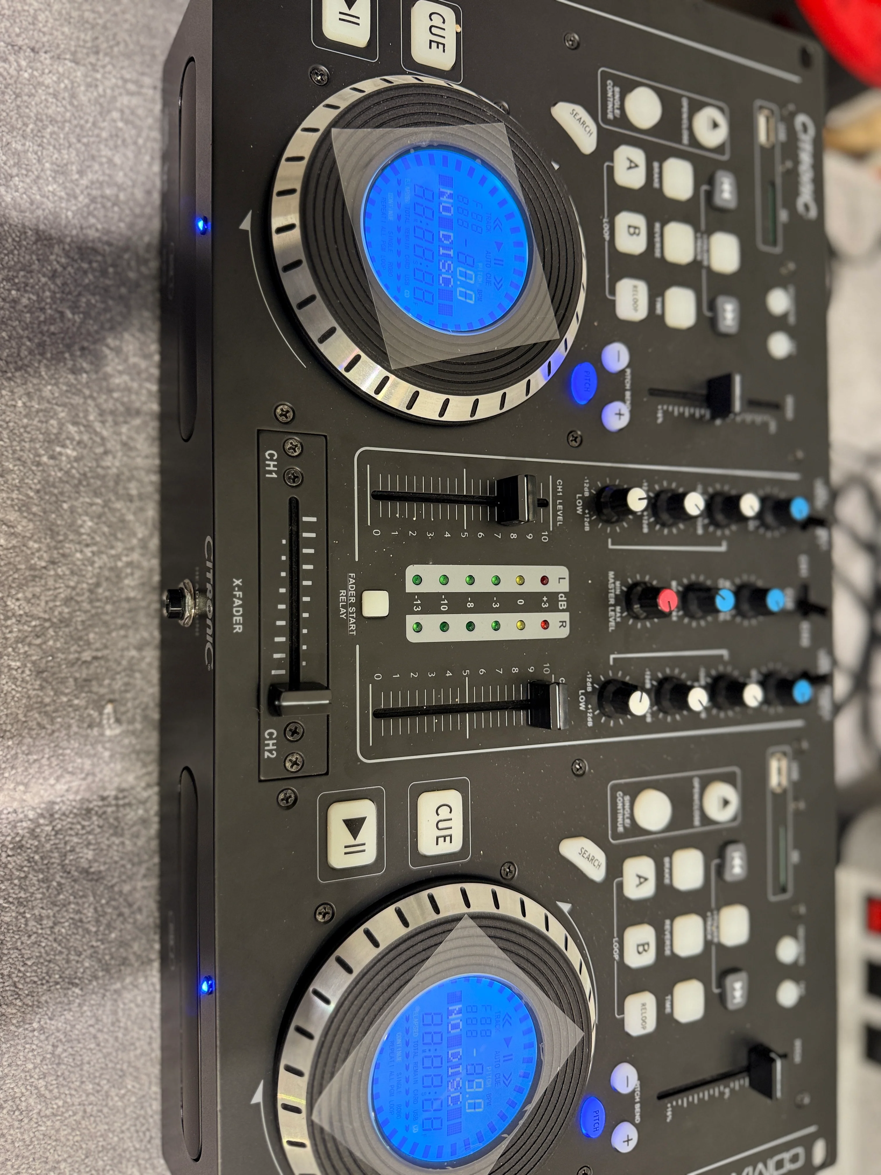 Citronic CDMX-1 Mk2 Professional CD / MP3 Player Mixer DJ - Image 4