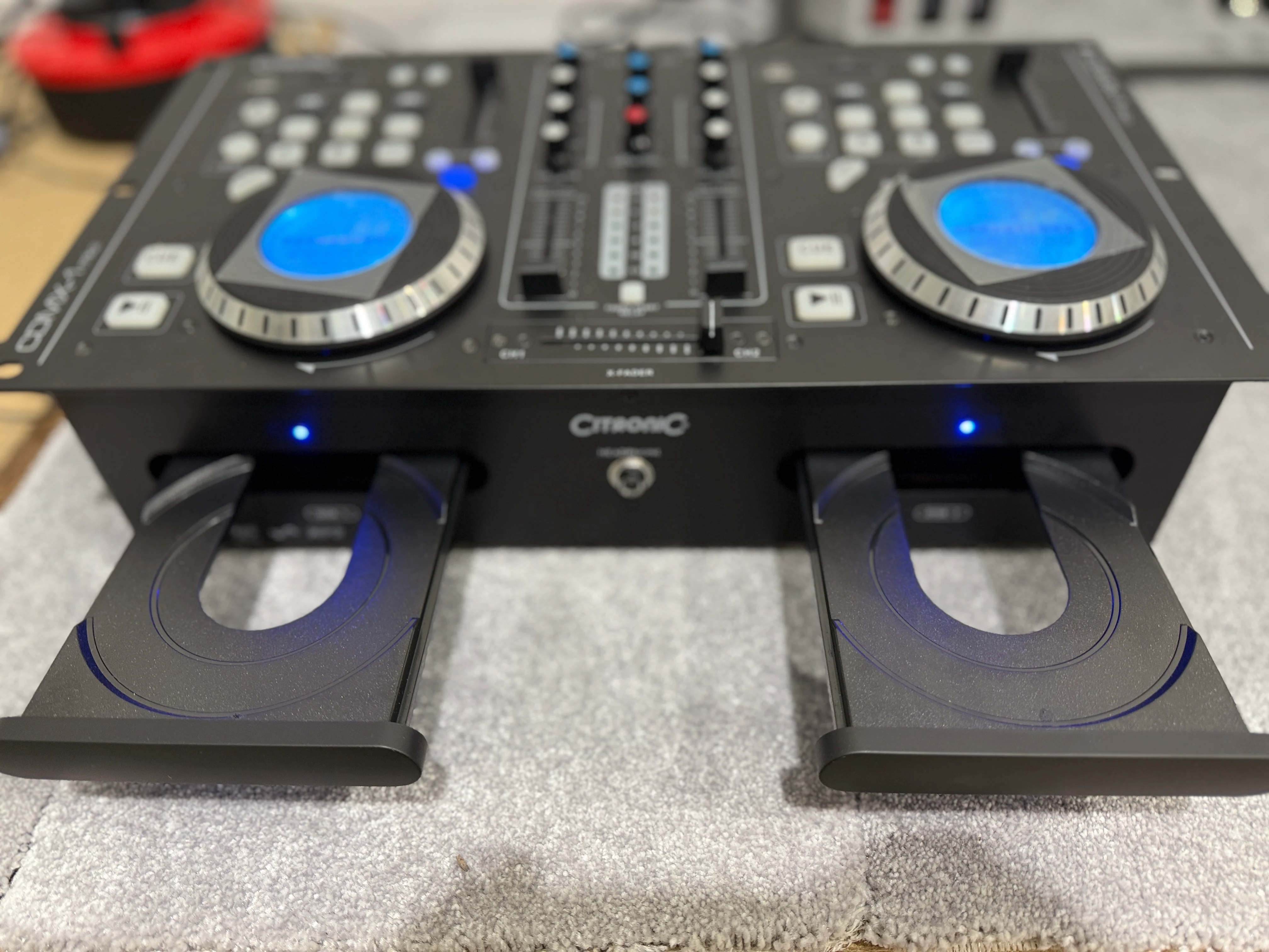 Citronic CDMX-1 Mk2 Professional CD / MP3 Player Mixer DJ - Image 5