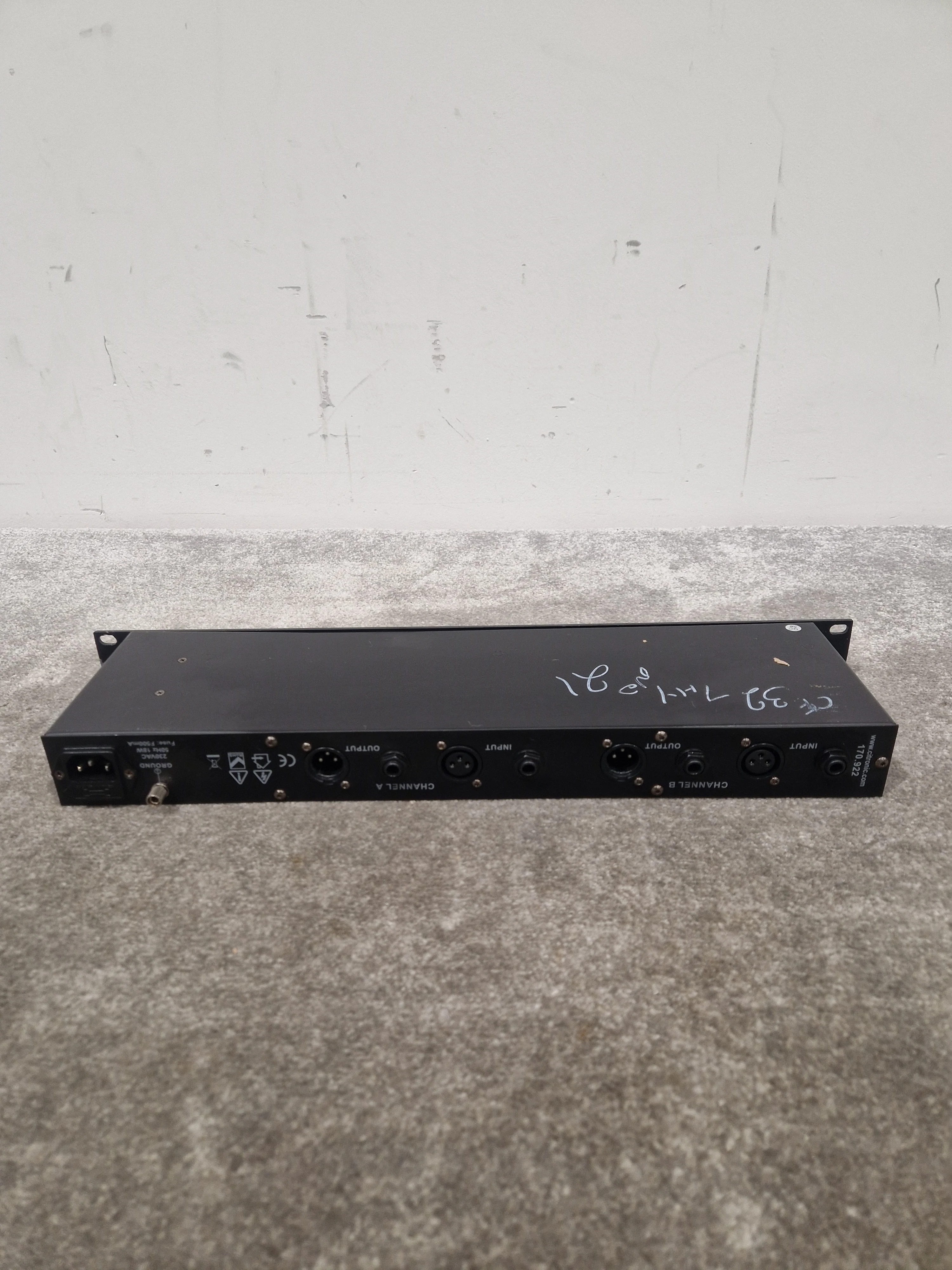 Citronic Equalizer CQ215 B - Dual 15-Band EQ - Very Good w/ Power Supply - Image 11