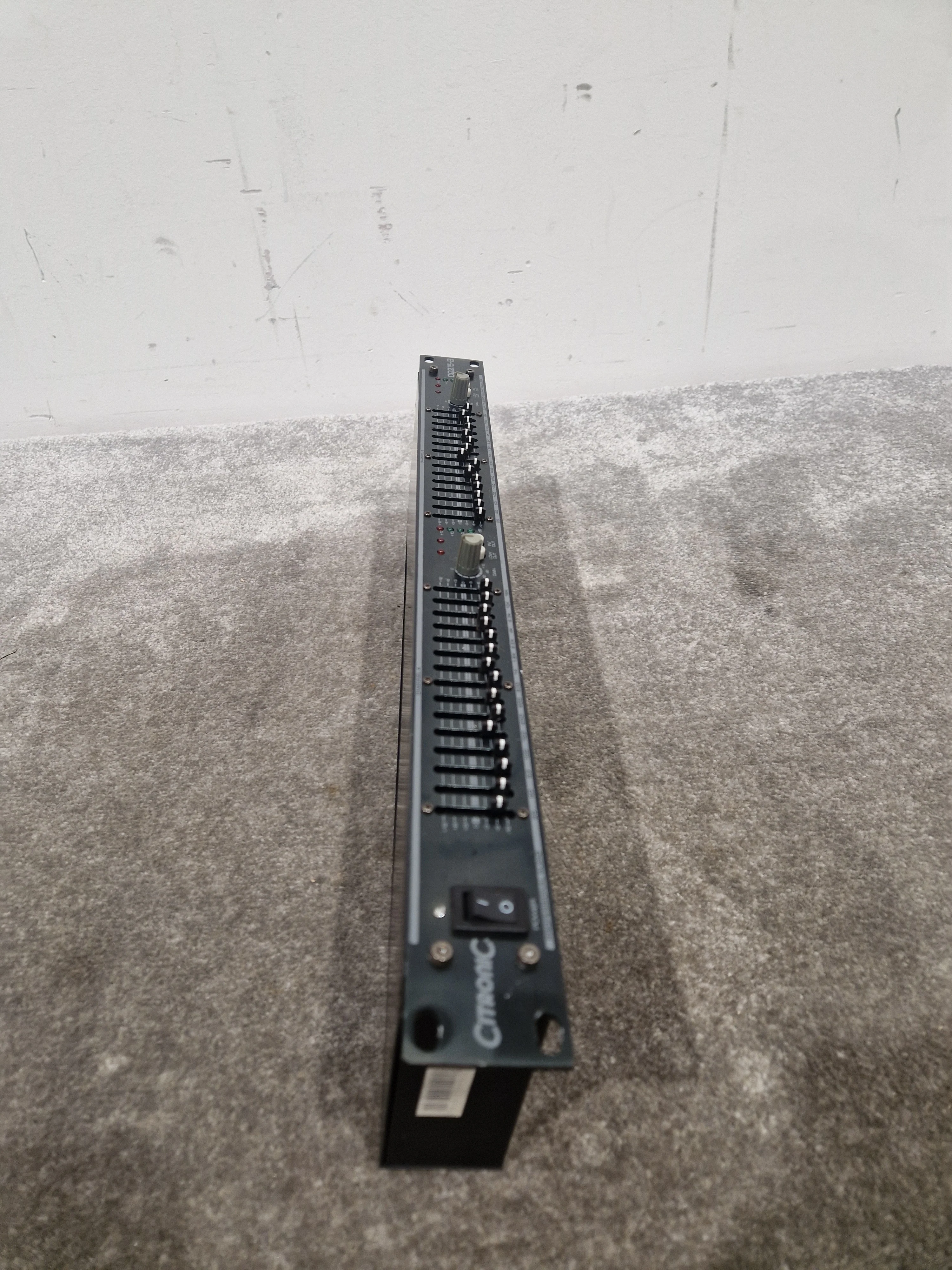 Citronic Equalizer CQ215 B - Dual 15-Band EQ - Very Good w/ Power Supply - Image 14
