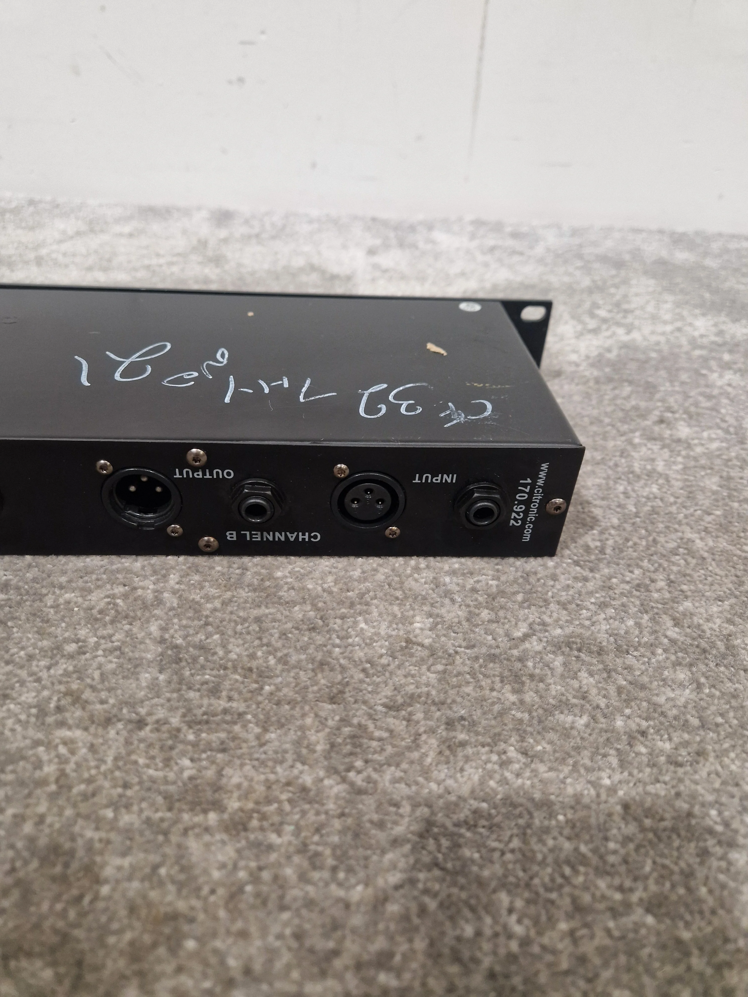 Citronic Equalizer CQ215 B - Dual 15-Band EQ - Very Good w/ Power Supply - Image 15