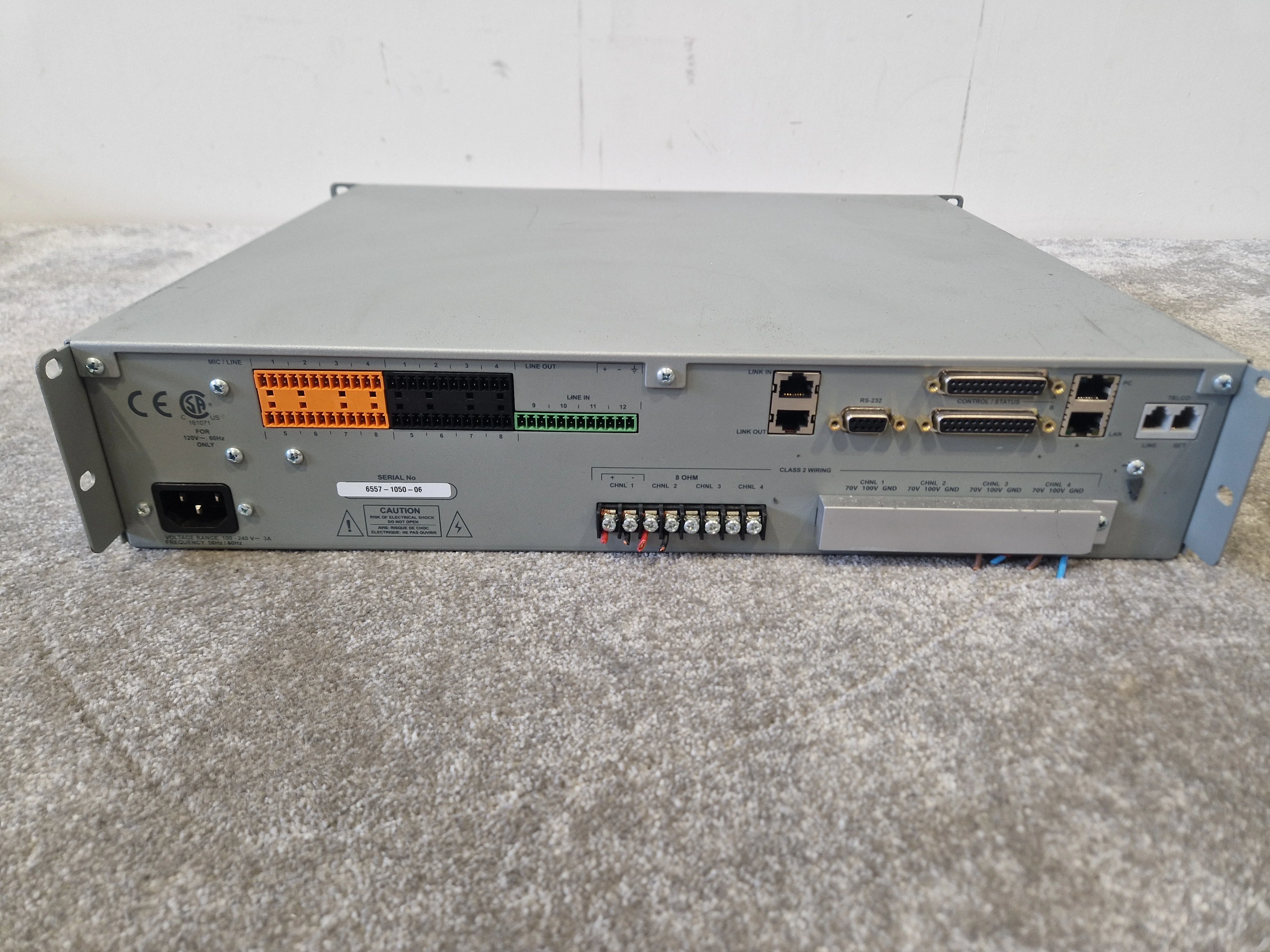 ClearOne Converge Pro 880TA – 4x 35W Amps – Echo & Noise Cancellation – Good - Image 2