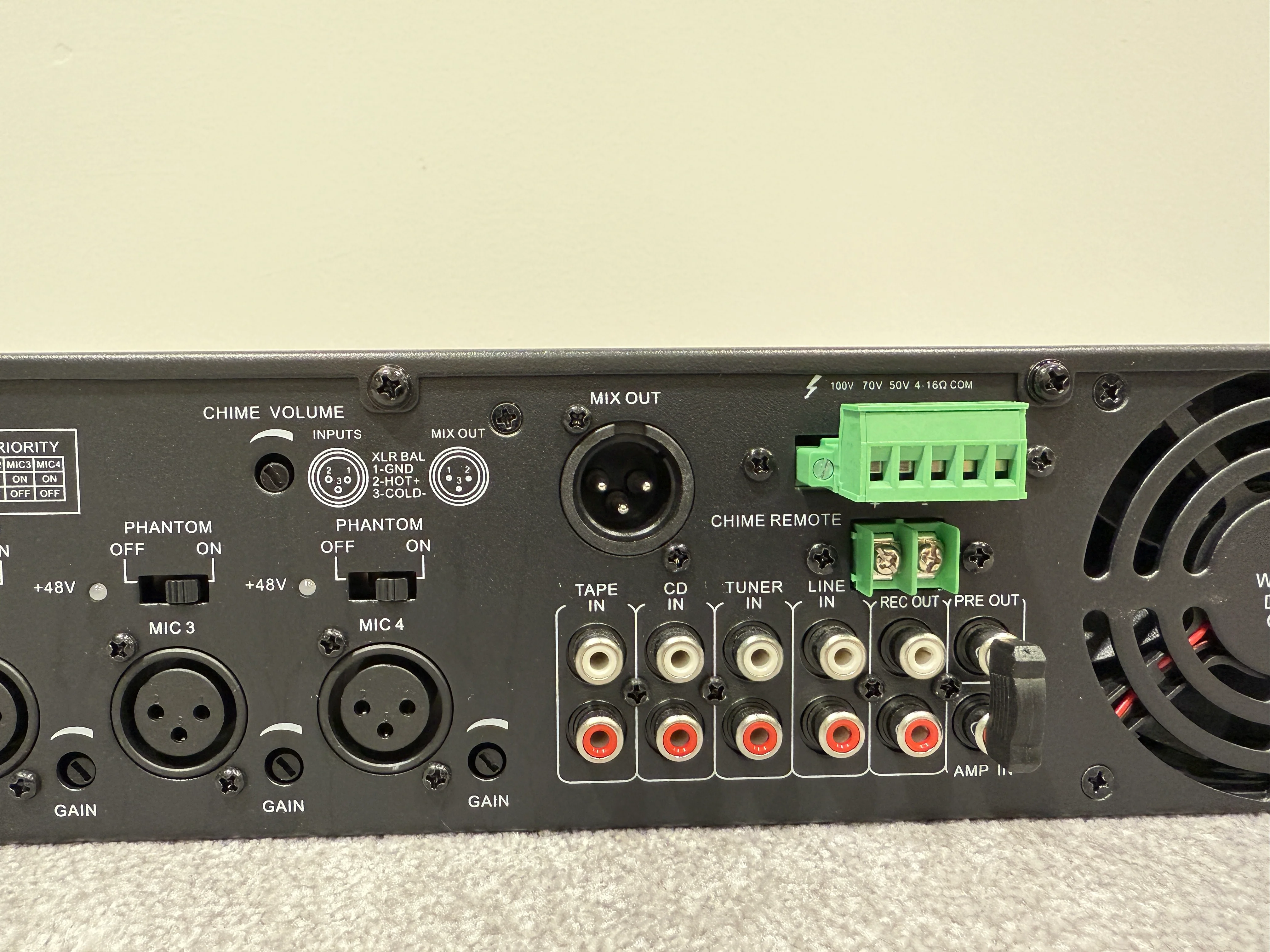 Clever Acoustics MA 3240 - Amplifier, 4 Channels w/ Original Box & Power Supply - Image 9