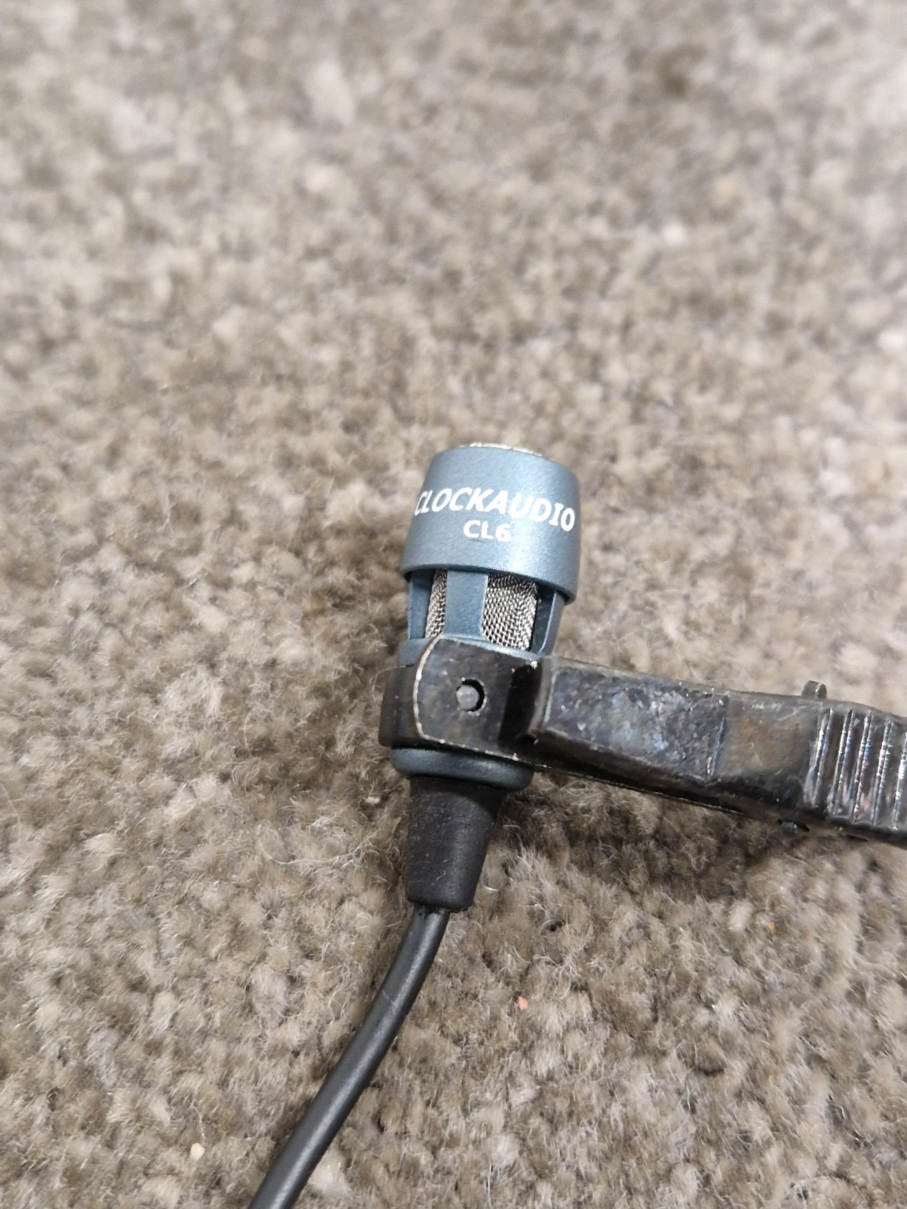 Clockaudio CL6 Lavalier Omni-directional Mic – Lavalier Microphone - Excellent - Image 4