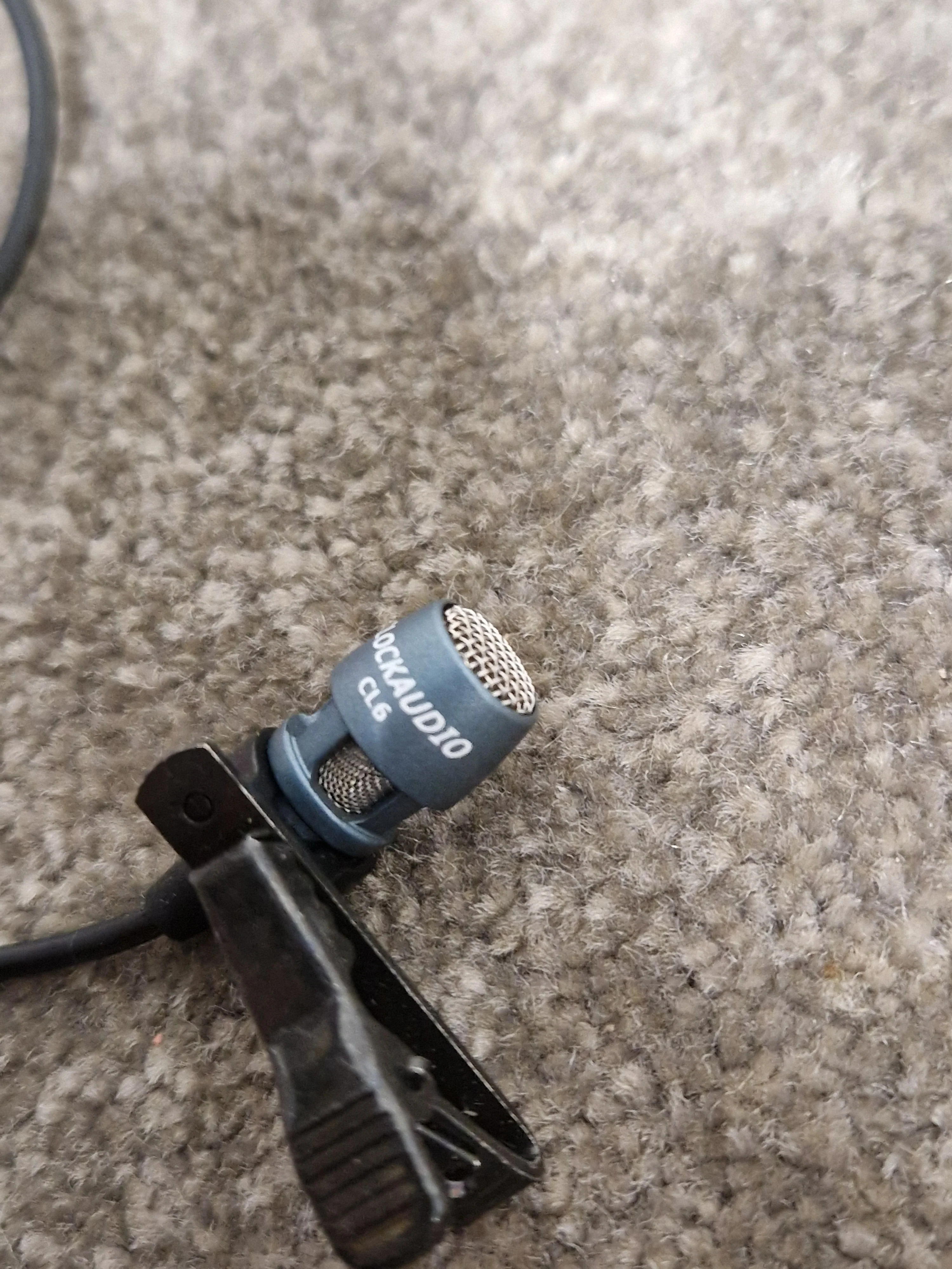 Clockaudio CL6 Lavalier Omni-directional Mic – Lavalier Microphone - Excellent - Image 5