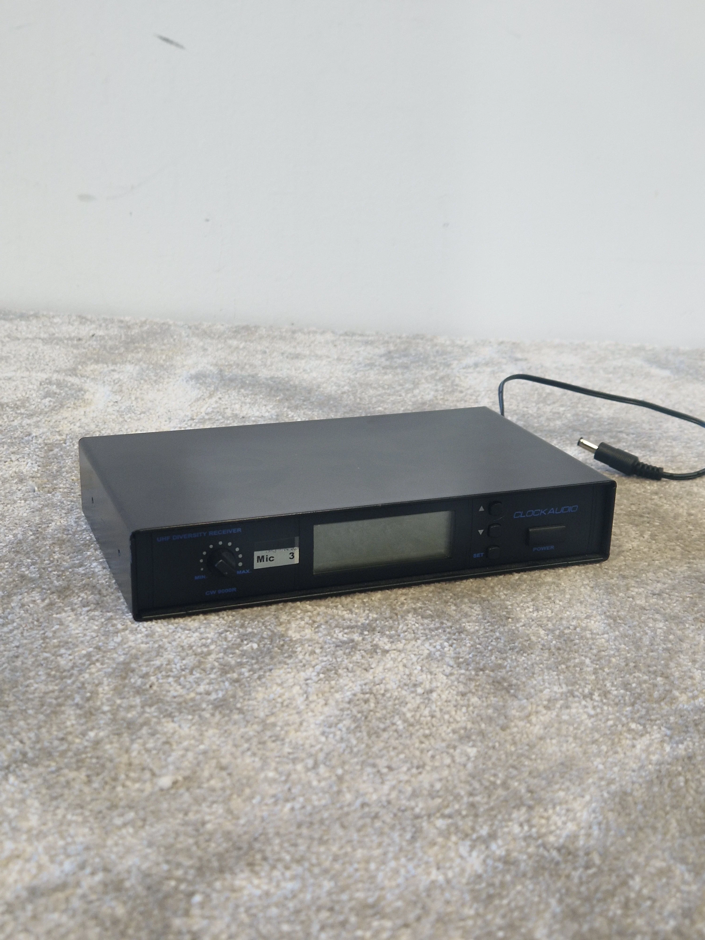 ClockAudio CW-9000R UHF Diversity Receiver – Good - Image 4