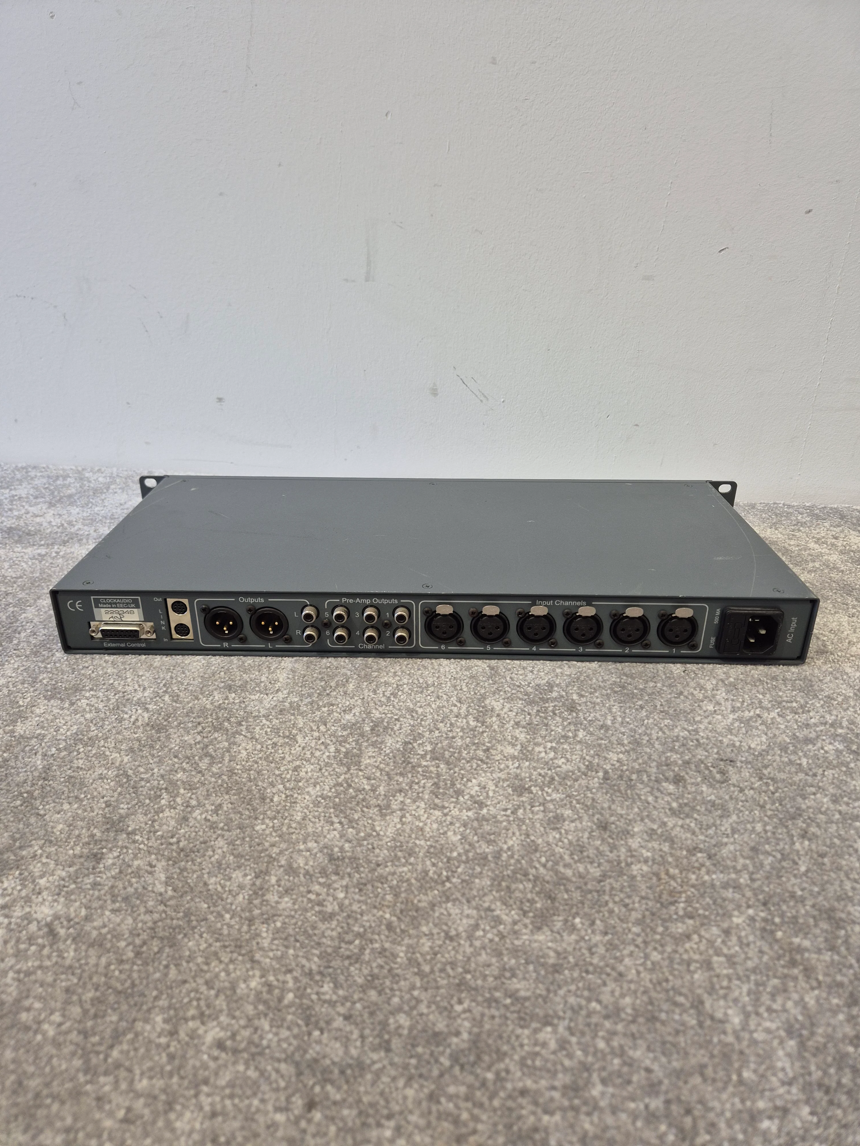 Clockaudio MR66 - 6 Channel Automatic Microphone Mixer – Good Condition - Image 7
