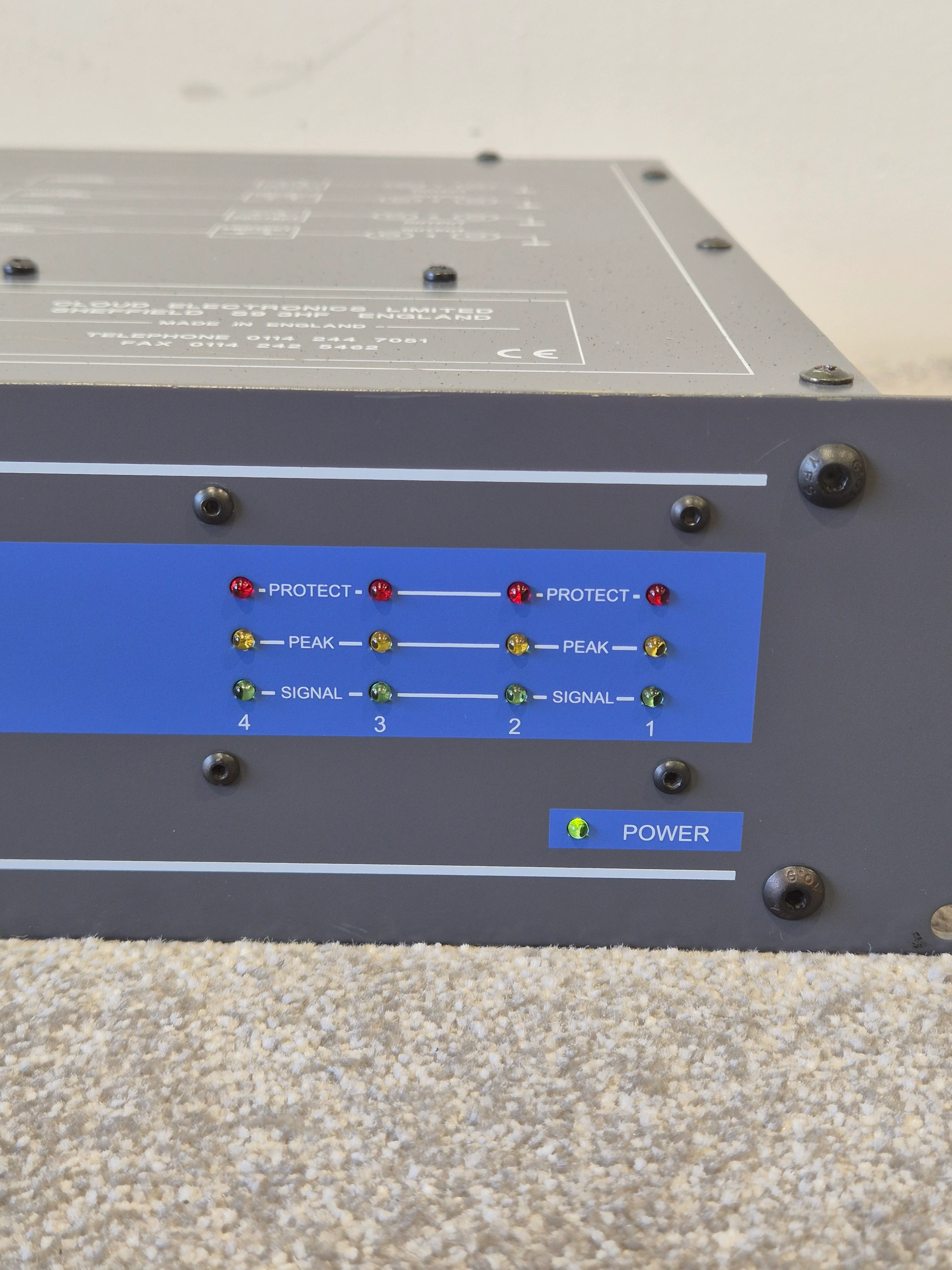 Cloud CX-A4 - 4 Channel Power Amplifier - Fair - Image 2