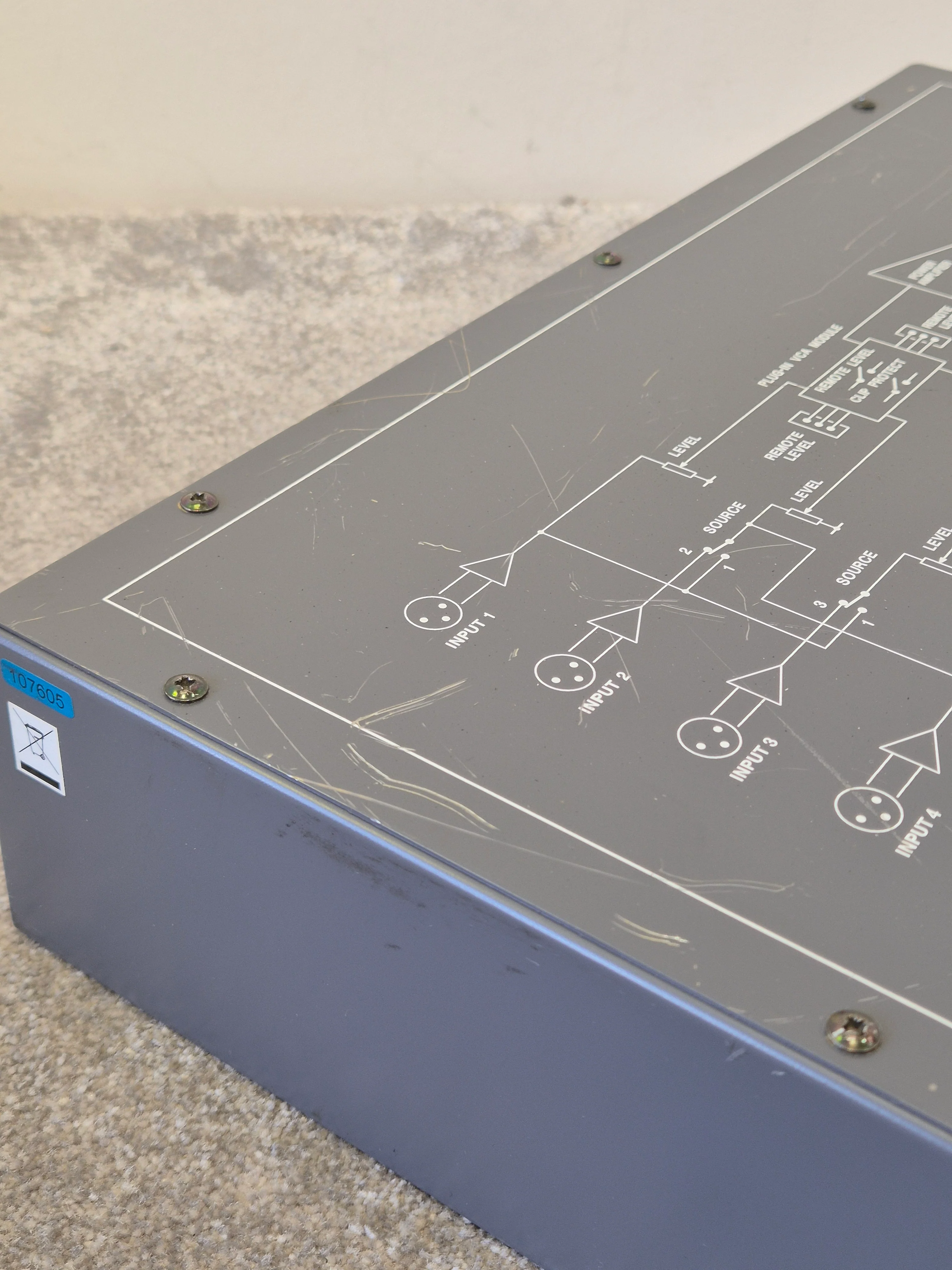 Cloud CX-A4 - 4 Channel Power Amplifier - Fair - Image 5