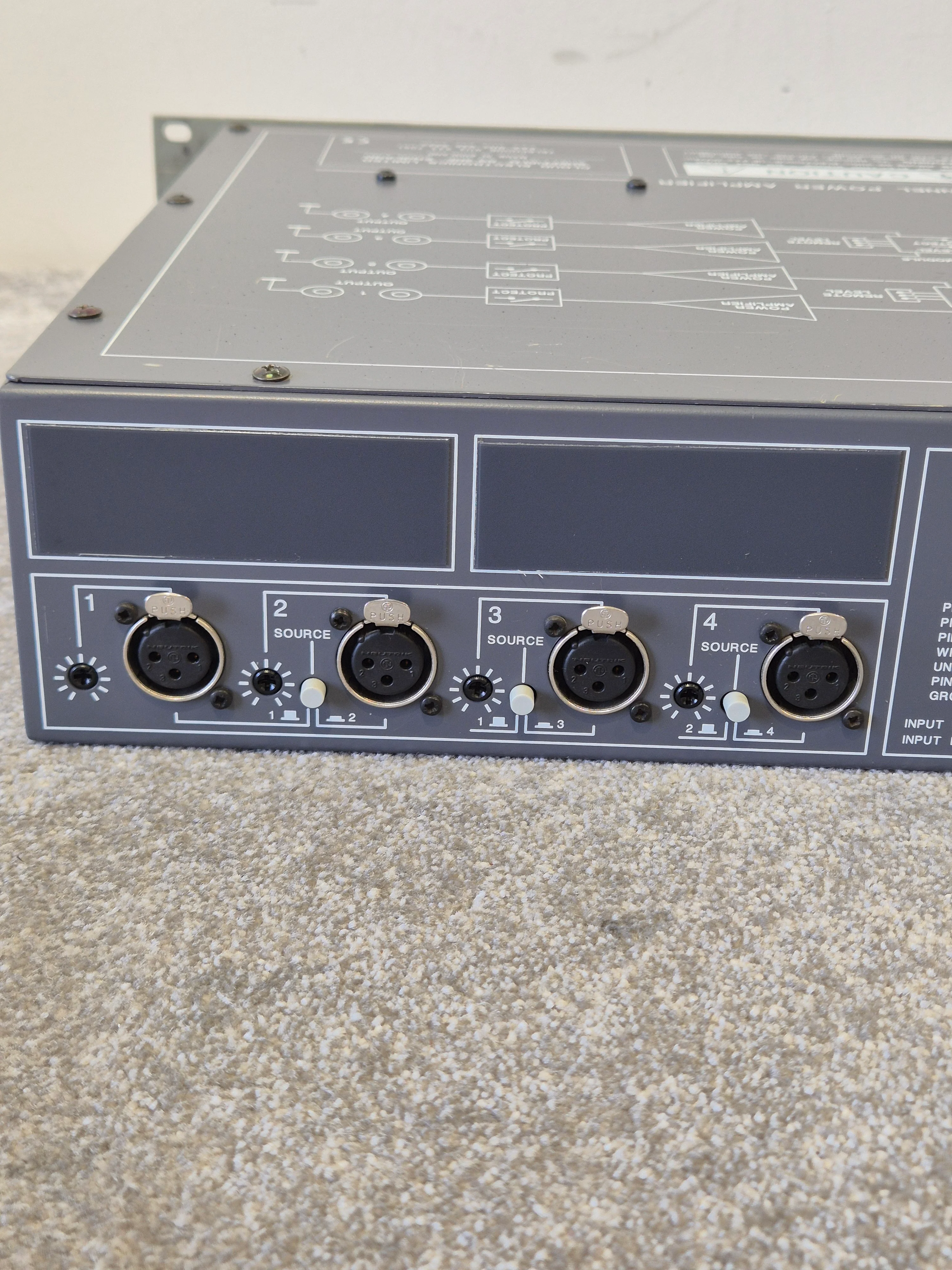 Cloud CX-A4 - 4 Channel Power Amplifier - Fair - Image 9