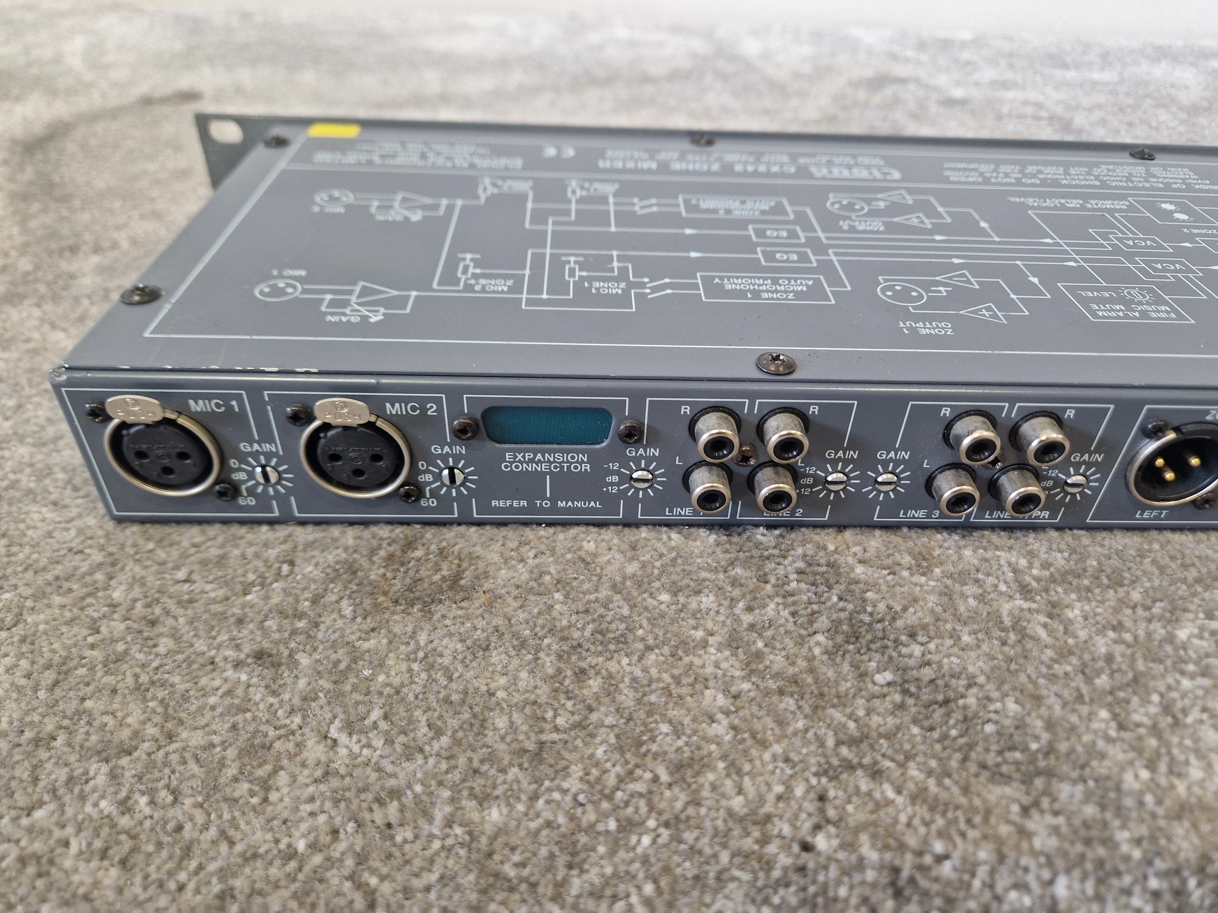Cloud CX242 Zone Mixer – 4-Zone Audio Control – Missing Front Panel – Very Good - Image 9