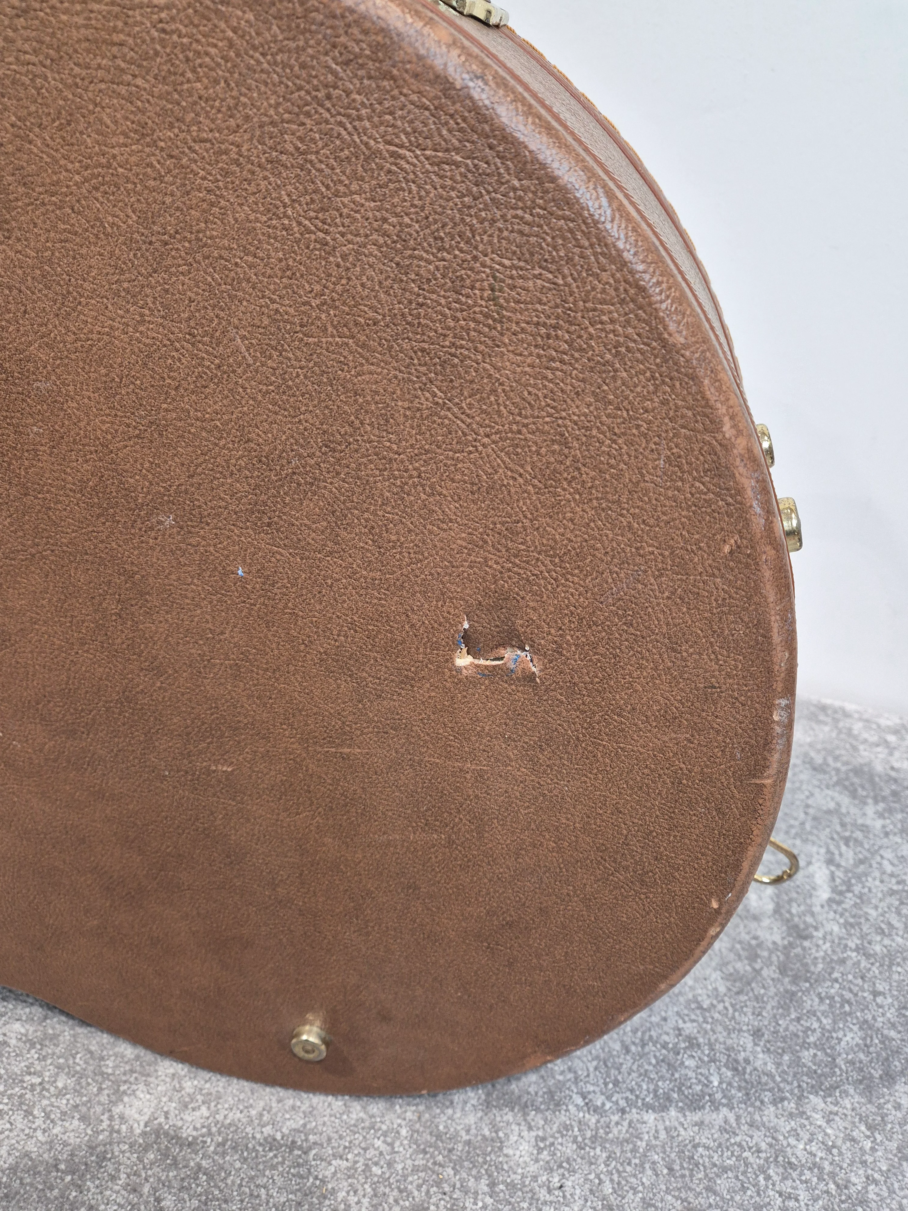 CNB Acoustic Guitar Hard Case - Brown - Image 2
