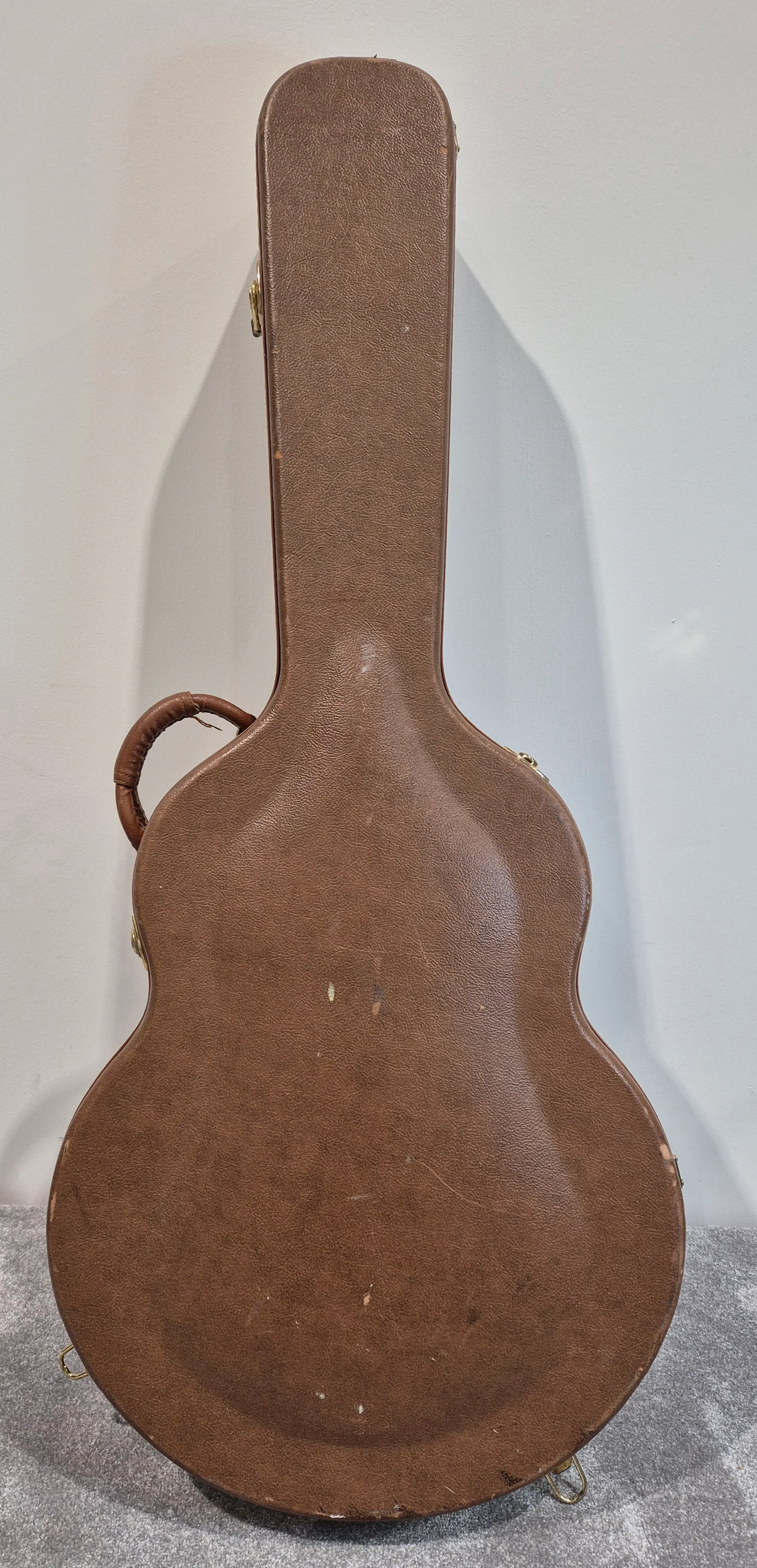 CNB Acoustic Guitar Hard Case - Brown - Image 4