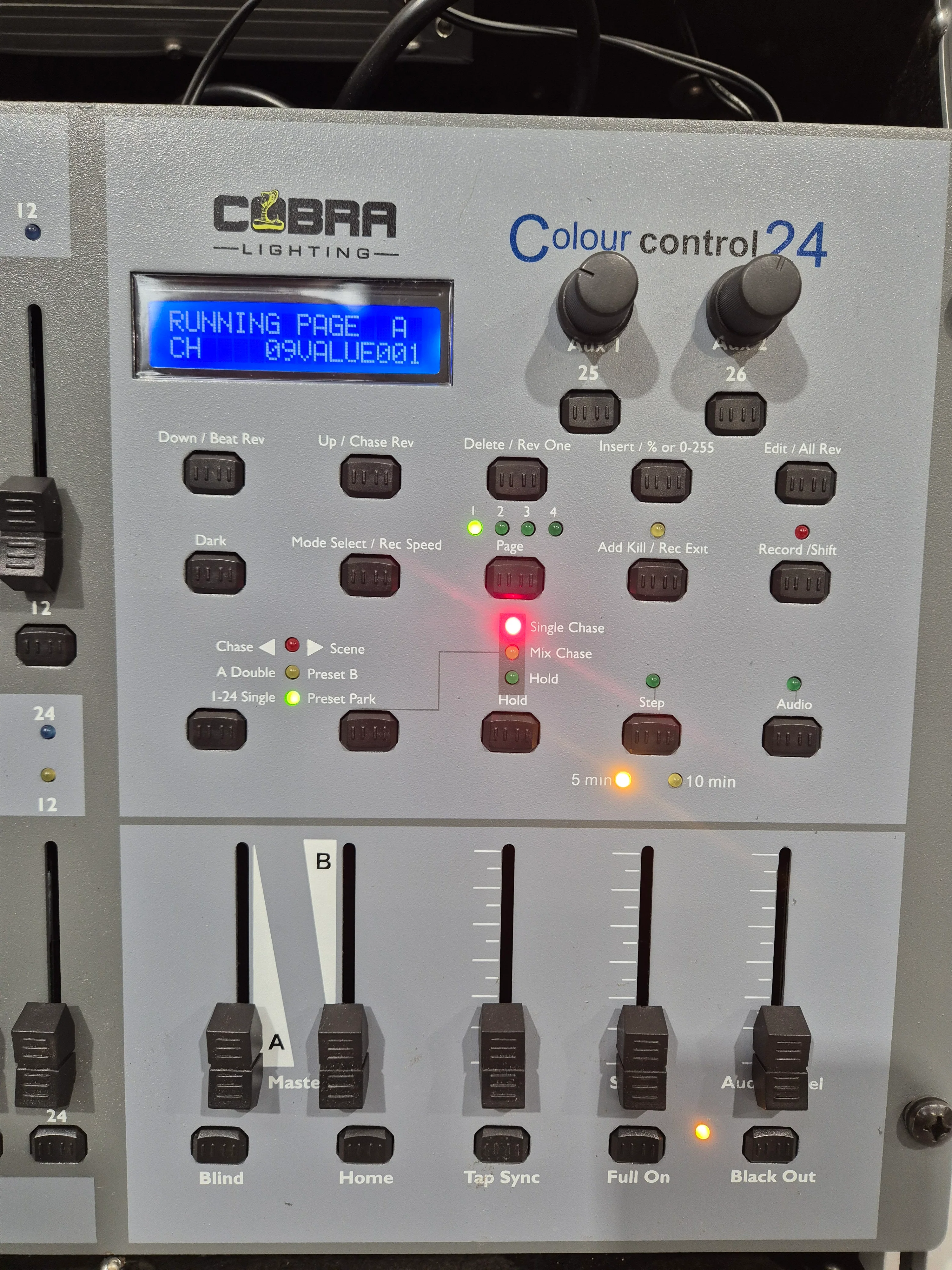 Cobra Colour Control 24 - 24-channel DMX Light Controller w/ Flight Case - Image 2