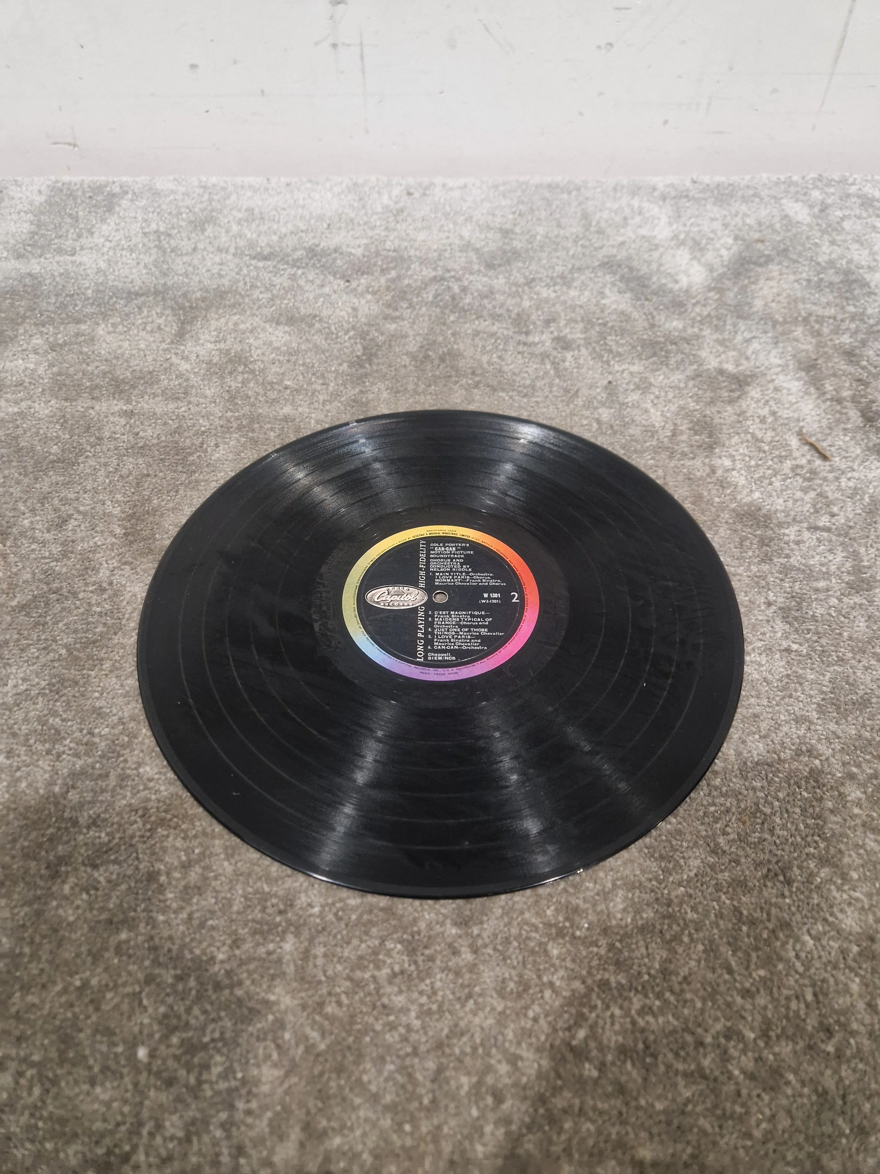 Cole Porter's Can-Can Musical Soundtrack Vinyl – Vinyl Record - Excellent - Image 2