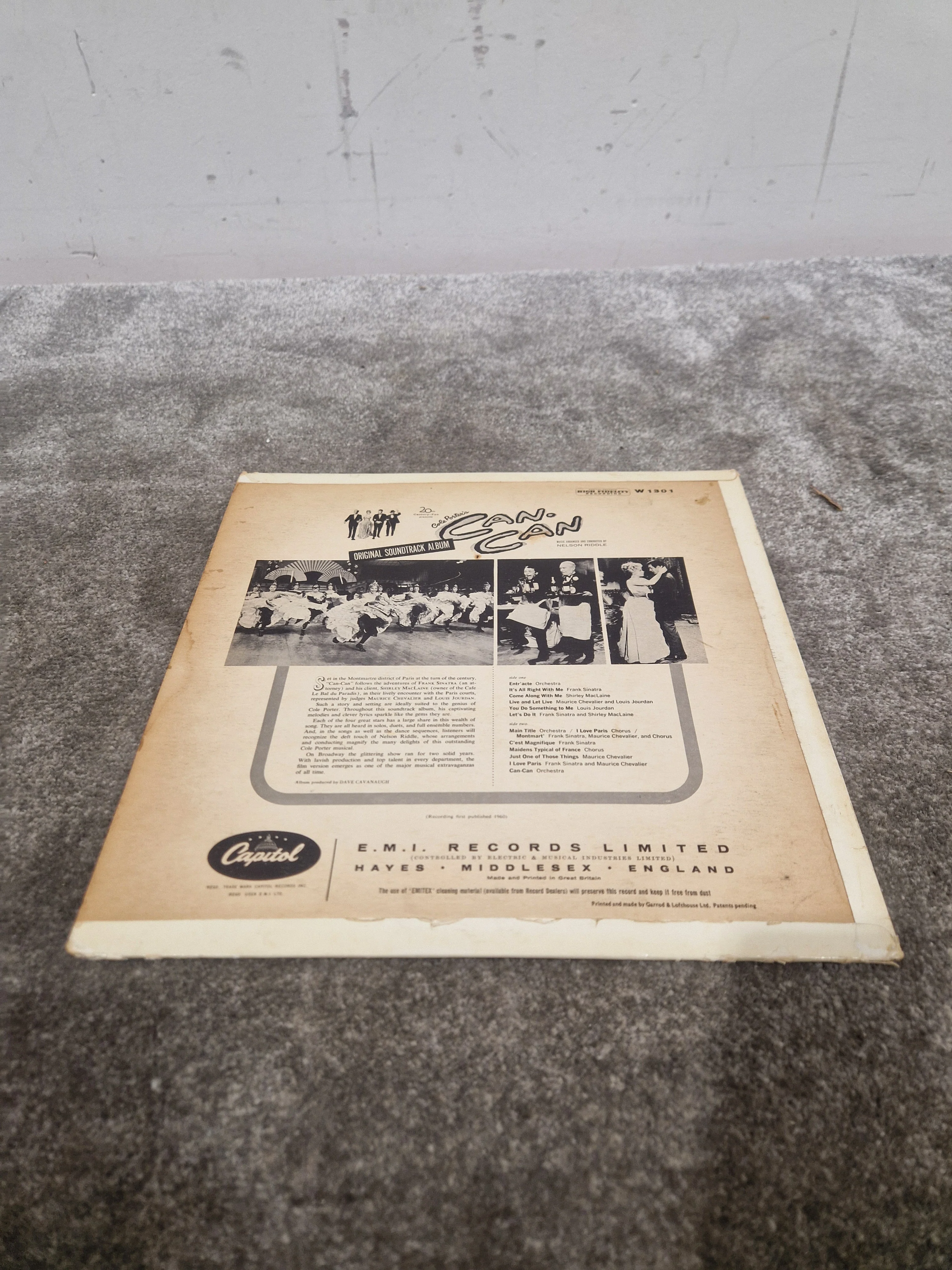 Cole Porter's Can-Can Musical Soundtrack Vinyl – Vinyl Record - Excellent - Image 5