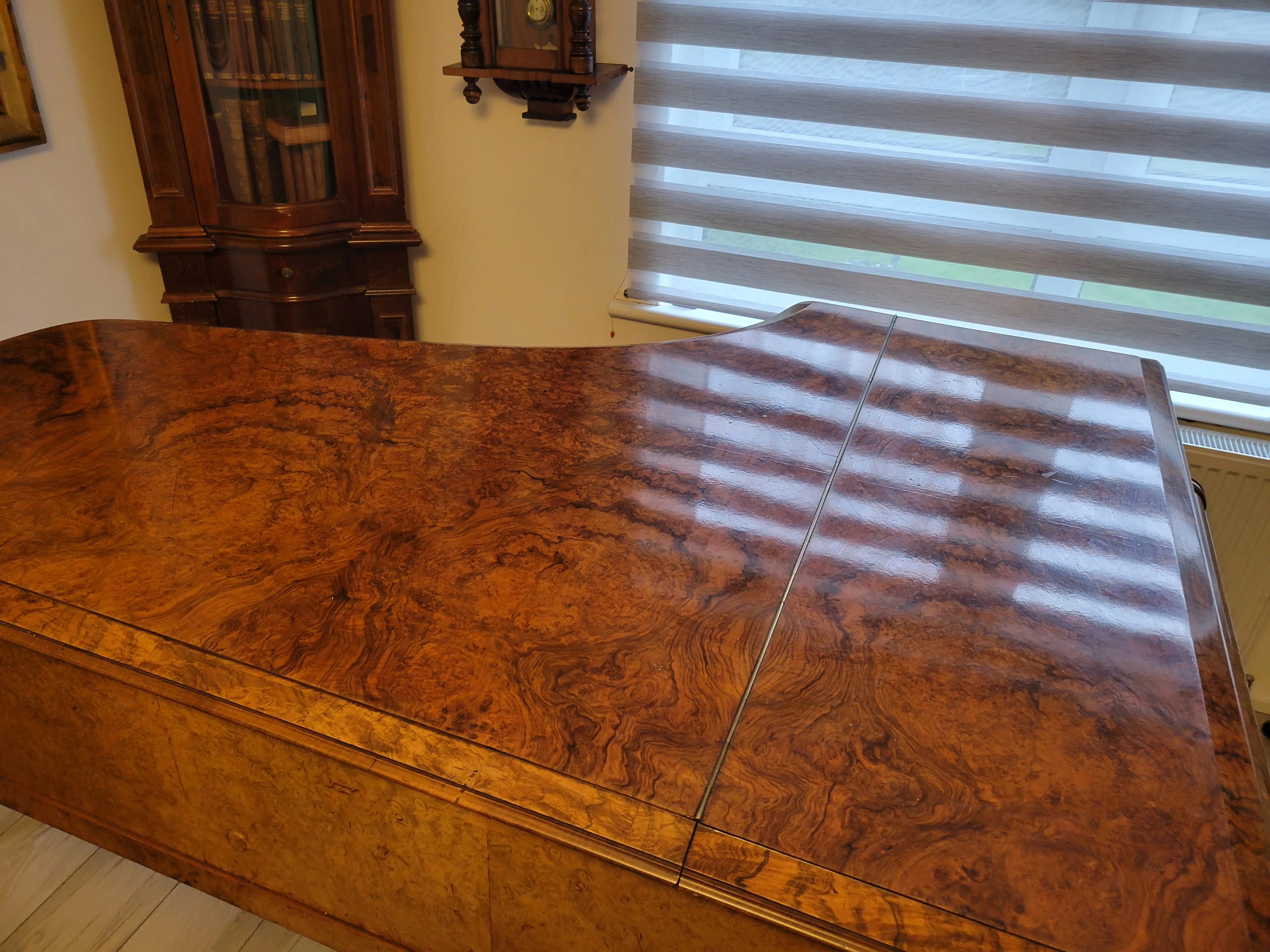 Collard & Collard Grand Piano - Burr Walnut - Excellent (Read Description) - Image 6