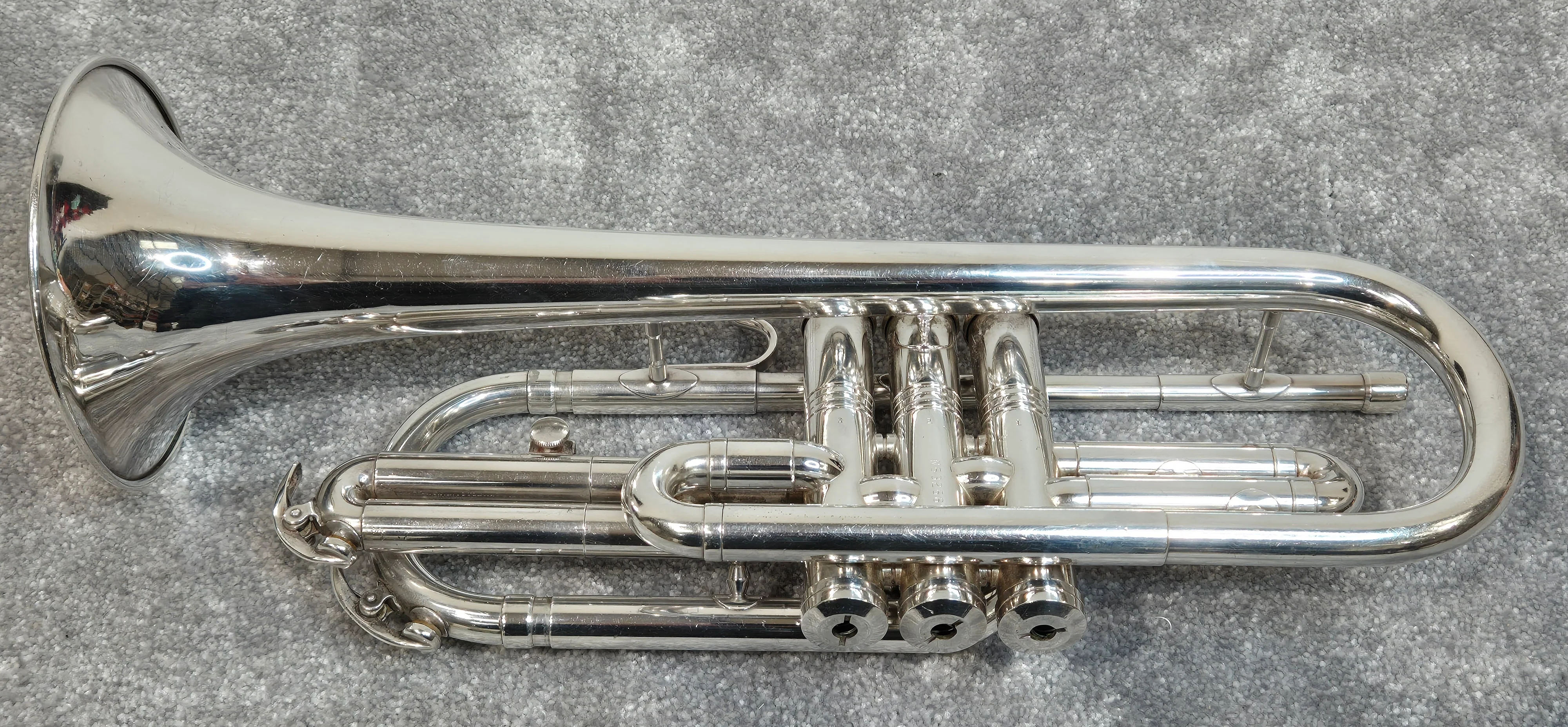 Conn Director Trumpet - Silver - 8-Inch Bell - Original Hard Case - Image 3