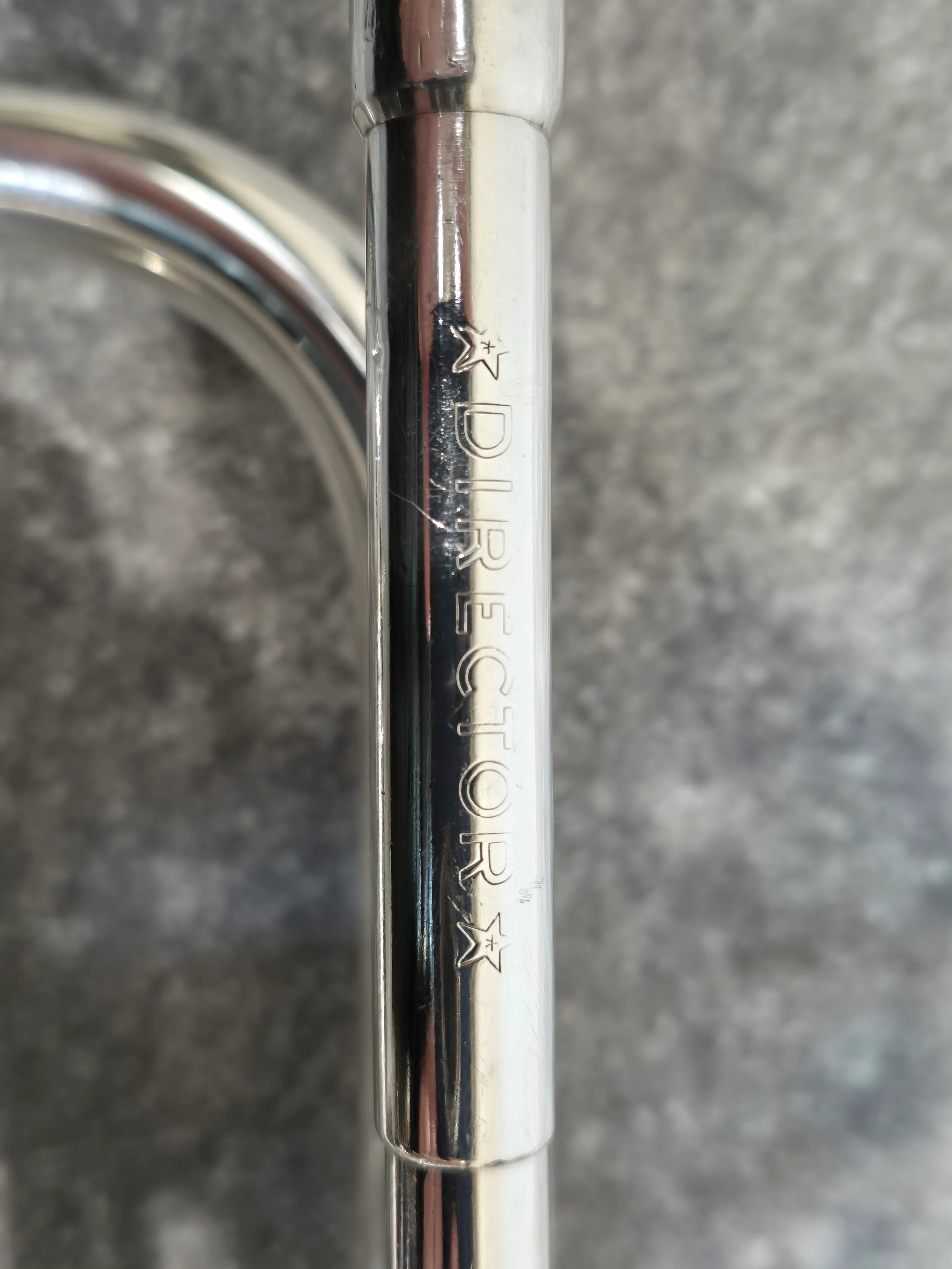 Conn Director Trumpet - Silver - 8-Inch Bell - Original Hard Case - Image 5