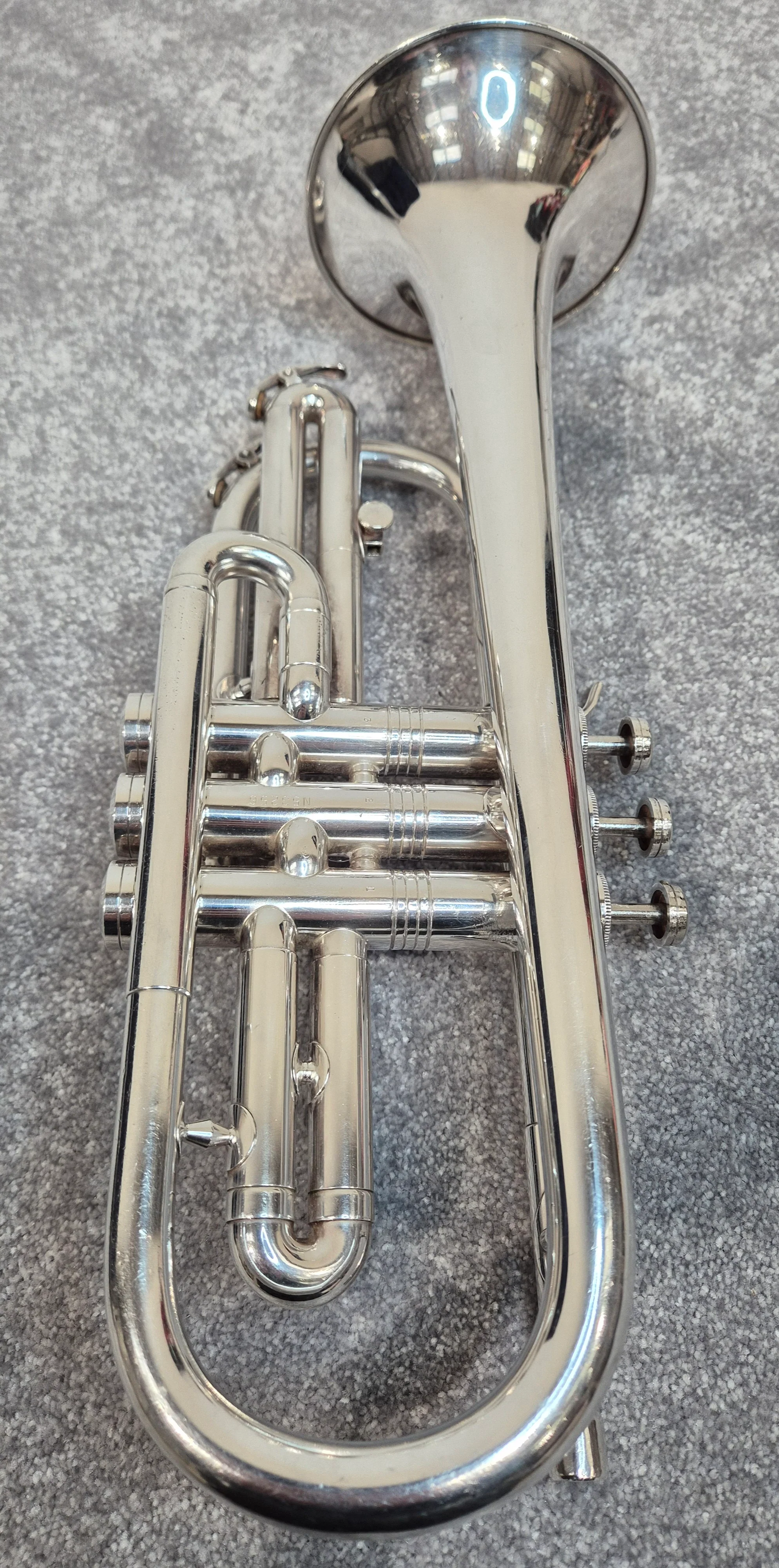 Conn Director Trumpet - Silver - 8-Inch Bell - Original Hard Case - Image 8