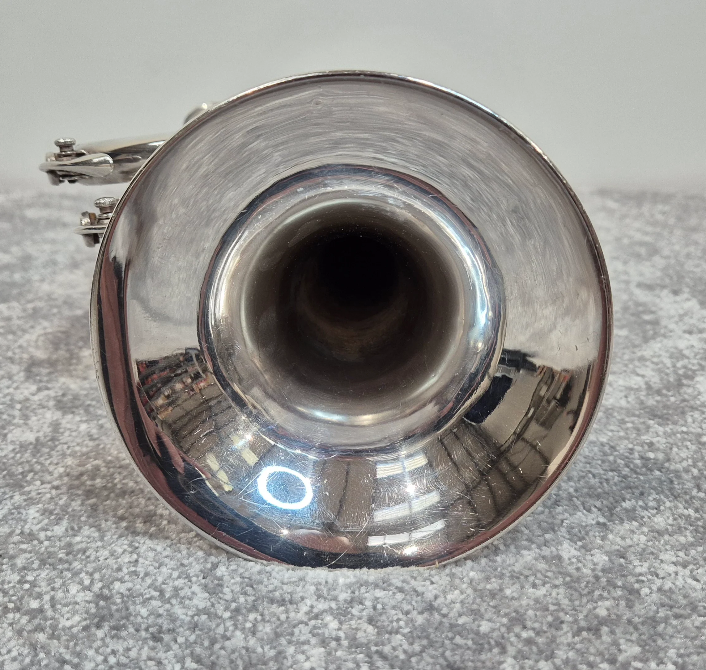 Conn Director Trumpet - Silver - 8-Inch Bell - Original Hard Case - Image 9