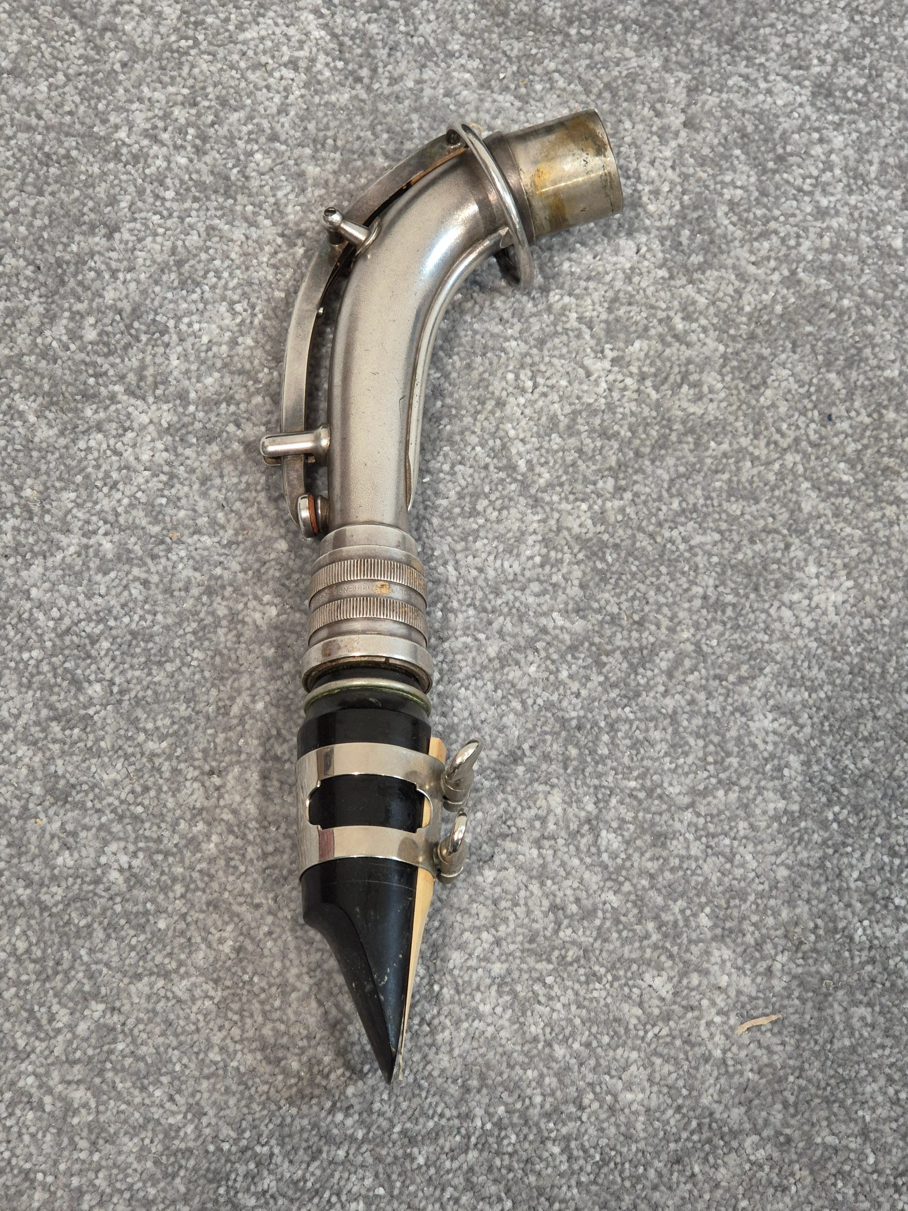 Conn Elkhart Low Pitch Alto Saxophone and Hard Case Made in USA Serial: M219921 - Image 5
