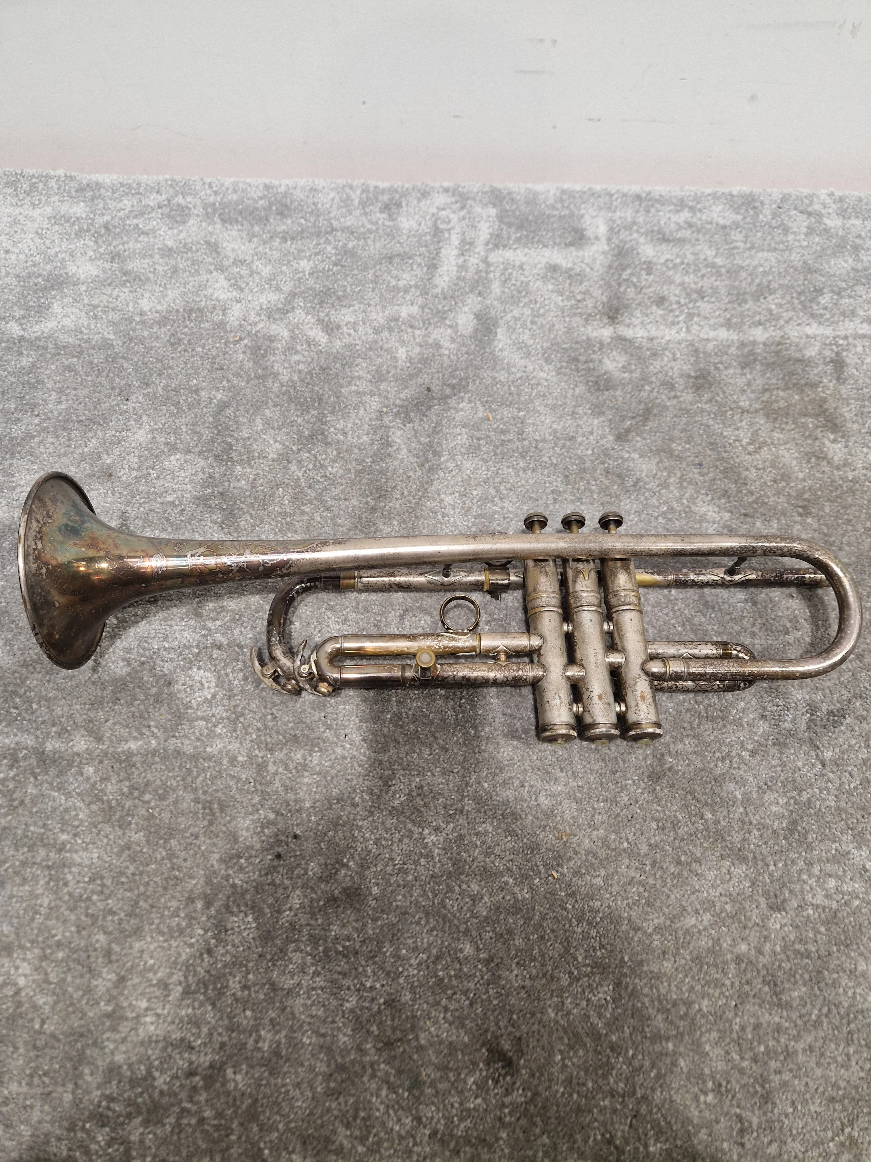 Conn Ltd Trumpet - Brass Instrument - Hard Case Included - Fair w/ Hard Case - Image 10