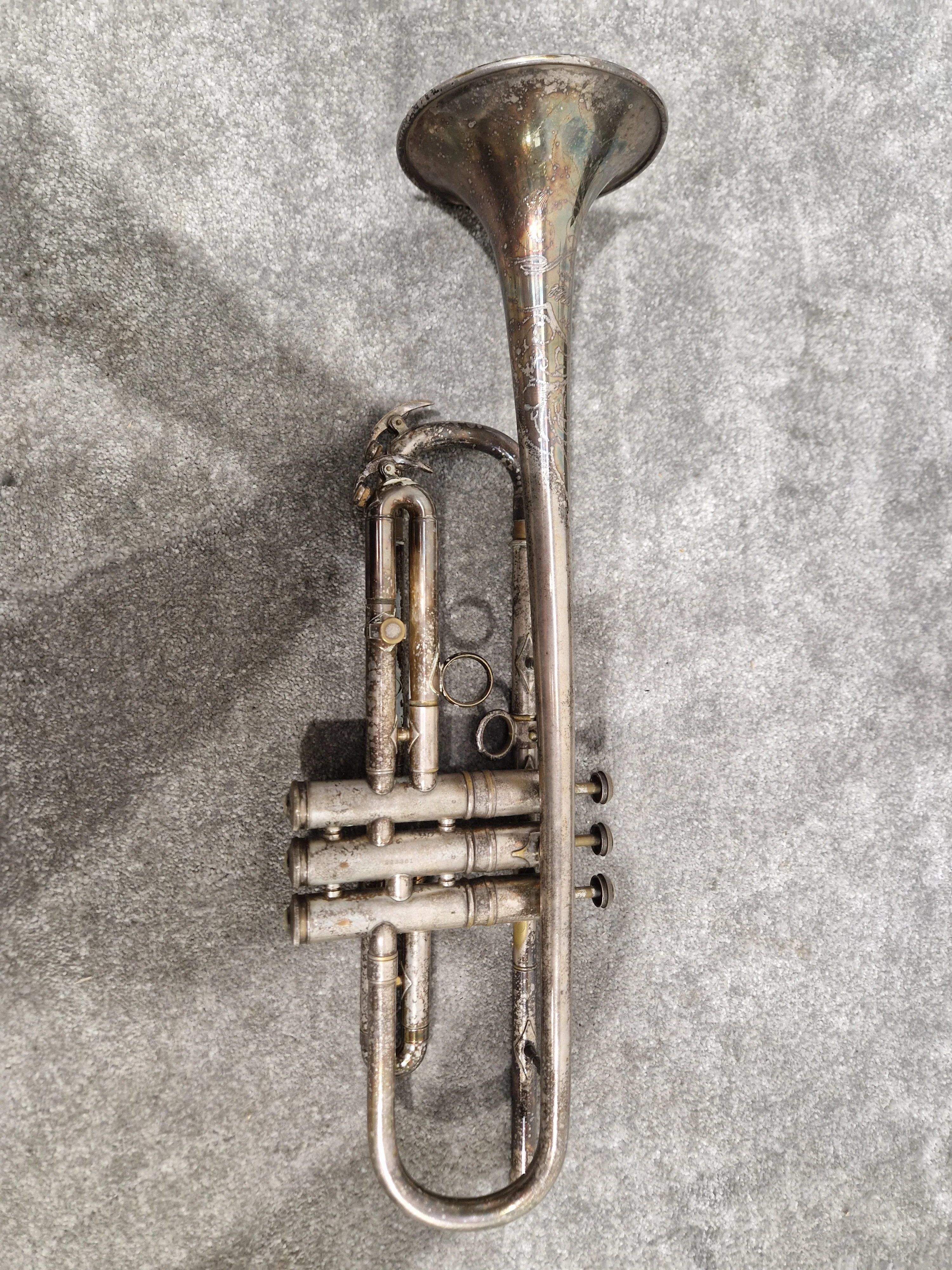 Conn Ltd Trumpet - Brass Instrument - Hard Case Included - Fair w/ Hard Case - Image 11