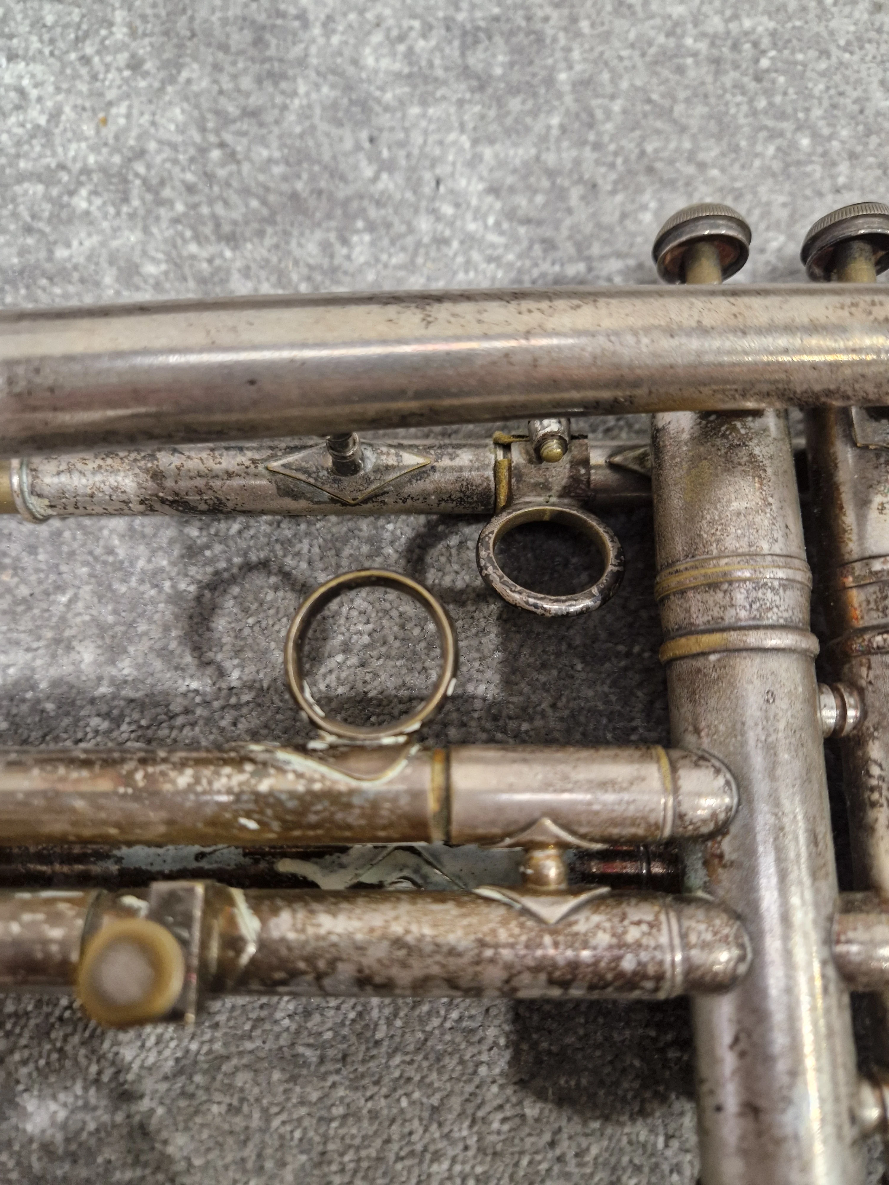 Conn Ltd Trumpet - Brass Instrument - Hard Case Included - Fair w/ Hard Case - Image 12