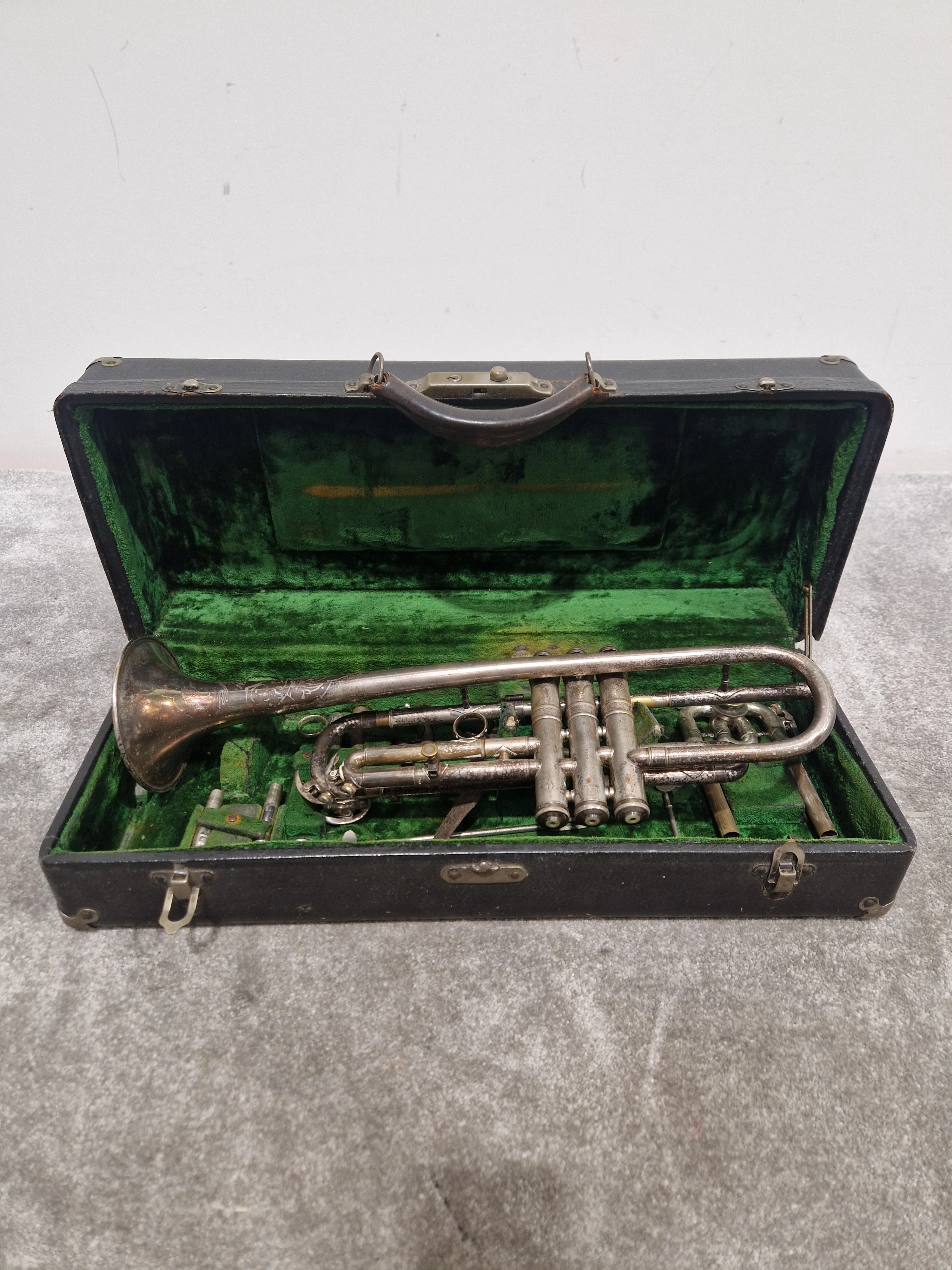Conn Ltd Trumpet - Brass Instrument - Hard Case Included - Fair w/ Hard Case - Image 2