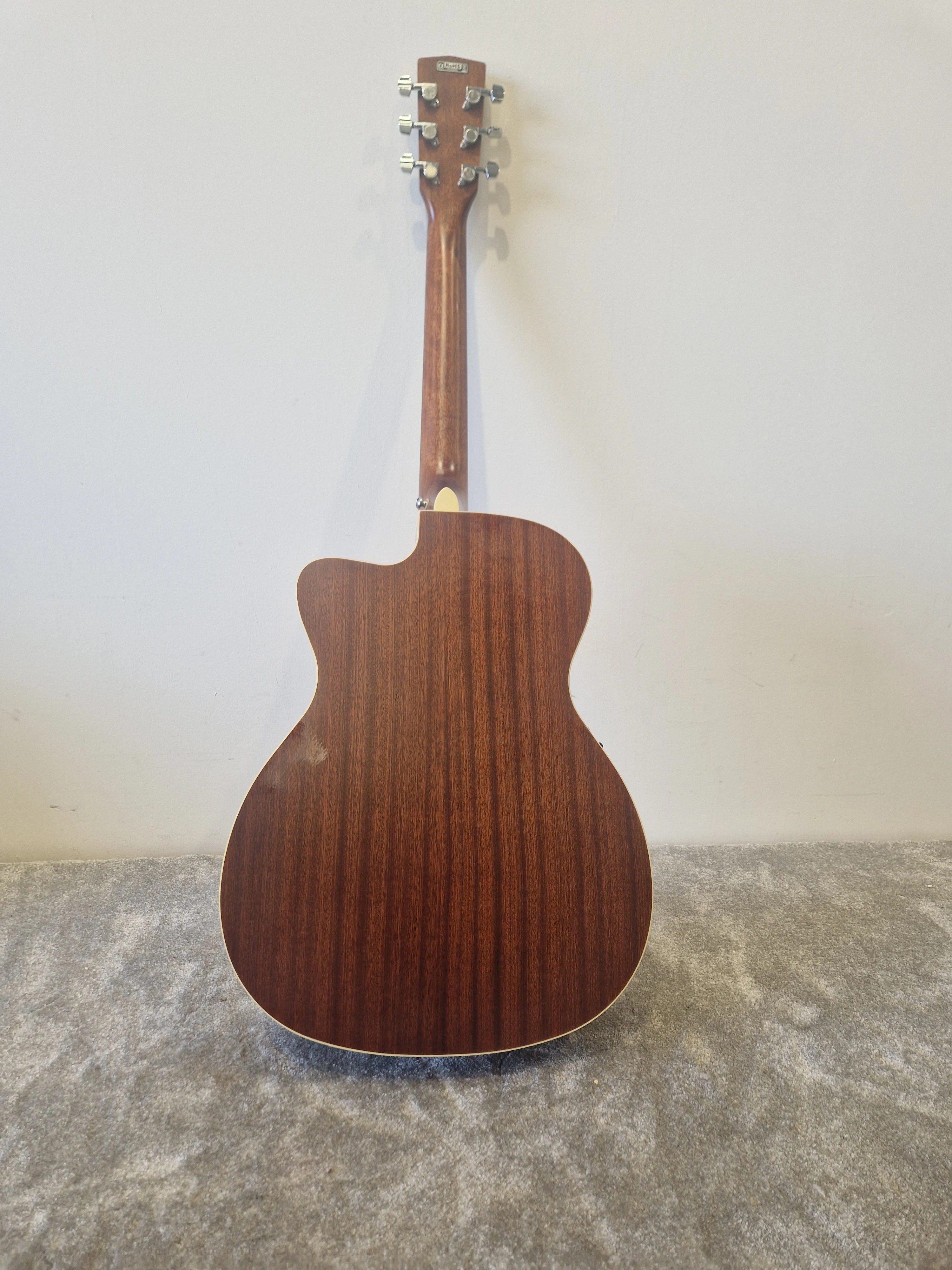 Cort L100-OC NS 6 String Acoustic Guitar – Full-Size w/ Case - Excellent - Image 5