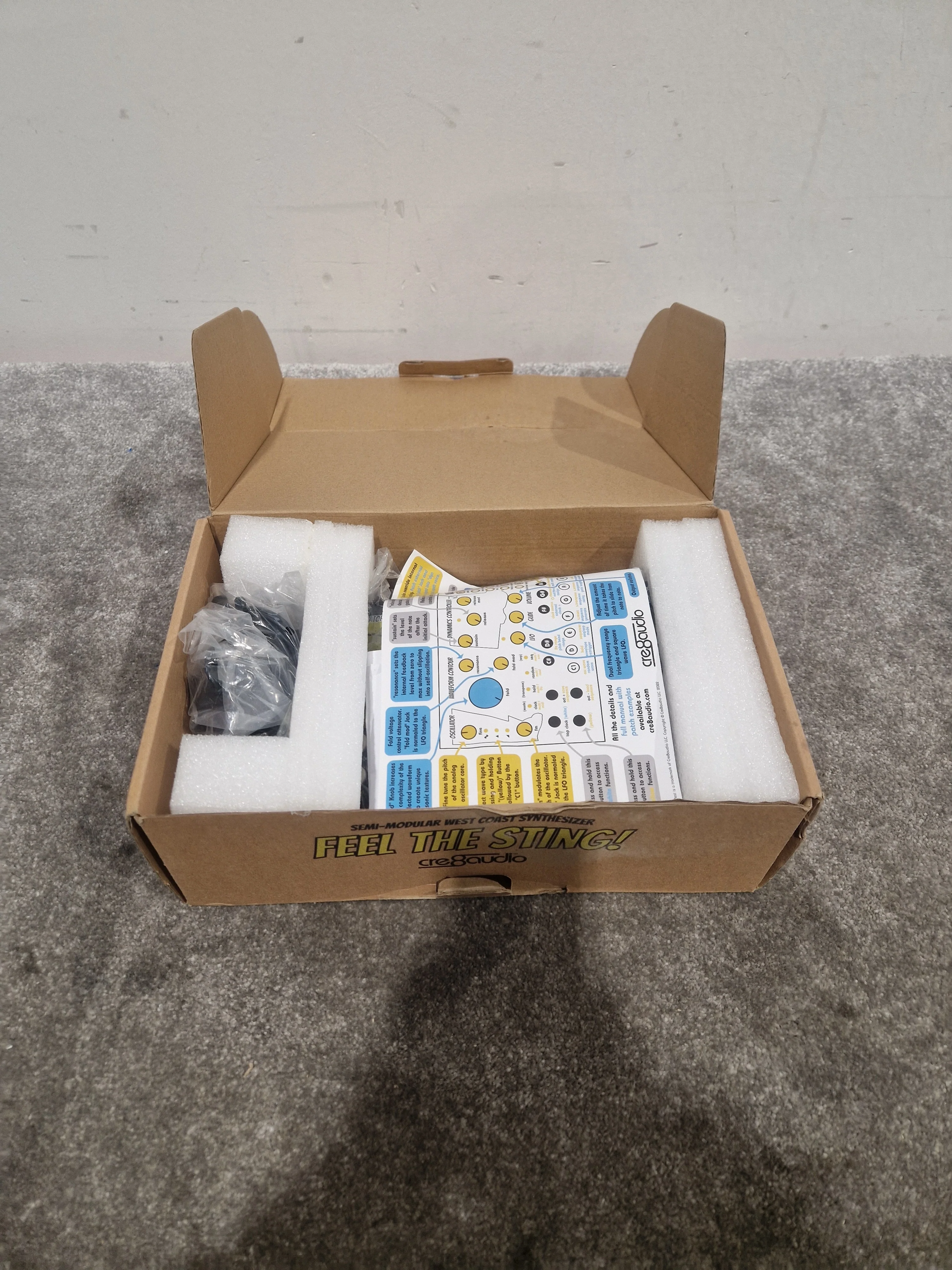 CR8AUDIO West Pest - Semi-Modular Synthesizer - Open Box w/ Original Box & Power Supply - Image 6