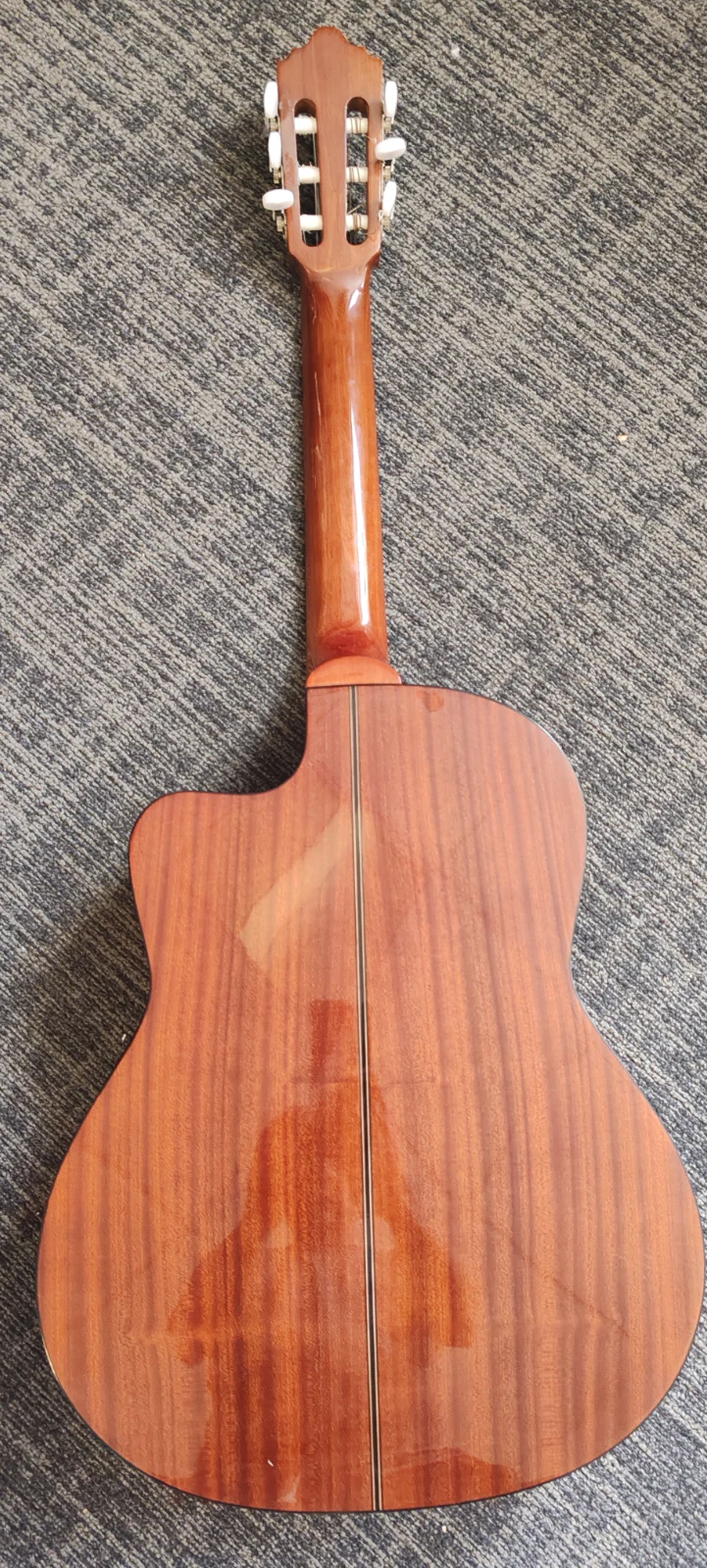 Crafter Junior JC45E Natural Electric Acoustic Classical Guitar - Image 3