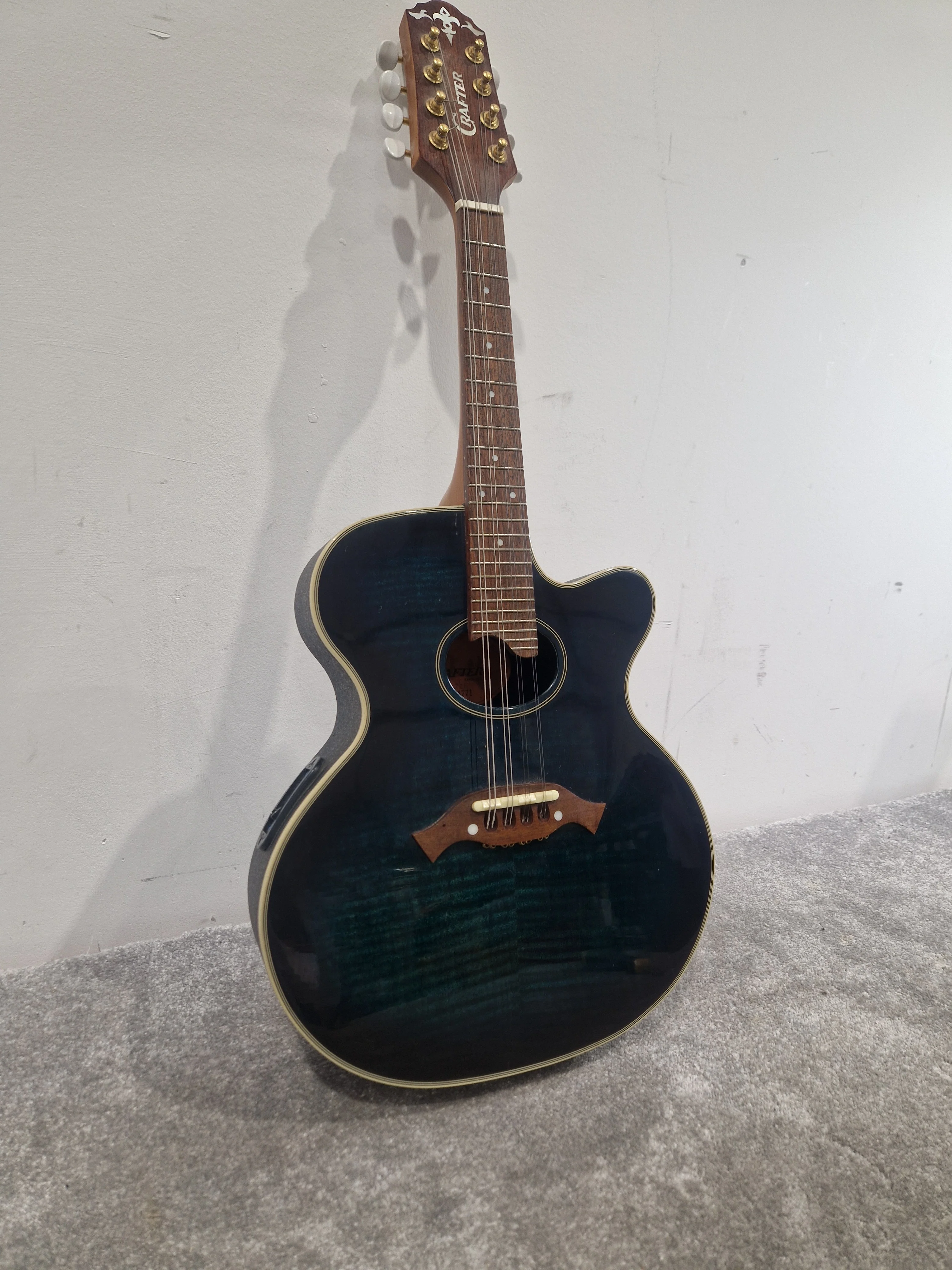 Crafter M70E Mandolin - Acoustic-Electric Excellence - Excellent - Image 2