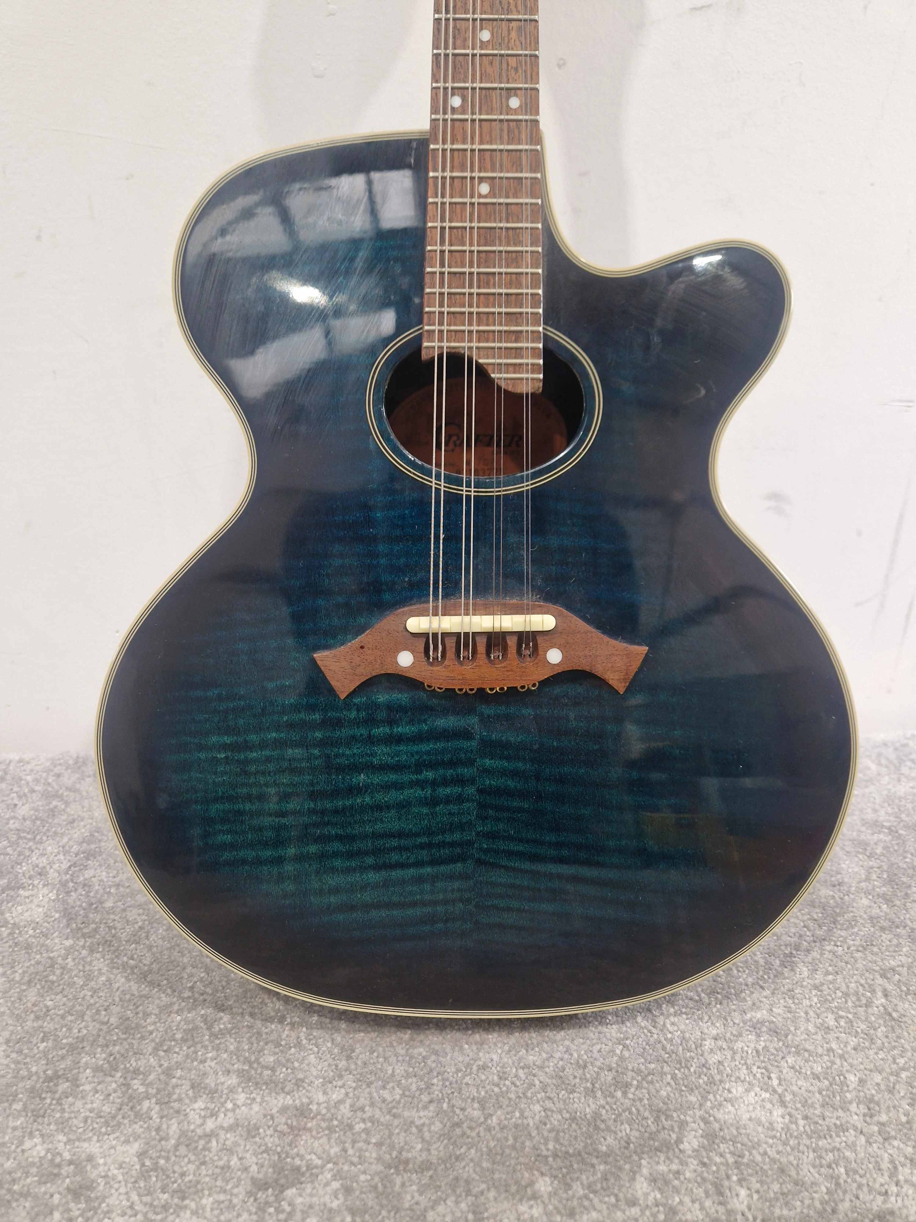 Crafter M70E Mandolin - Acoustic-Electric Excellence - Excellent - Image 3
