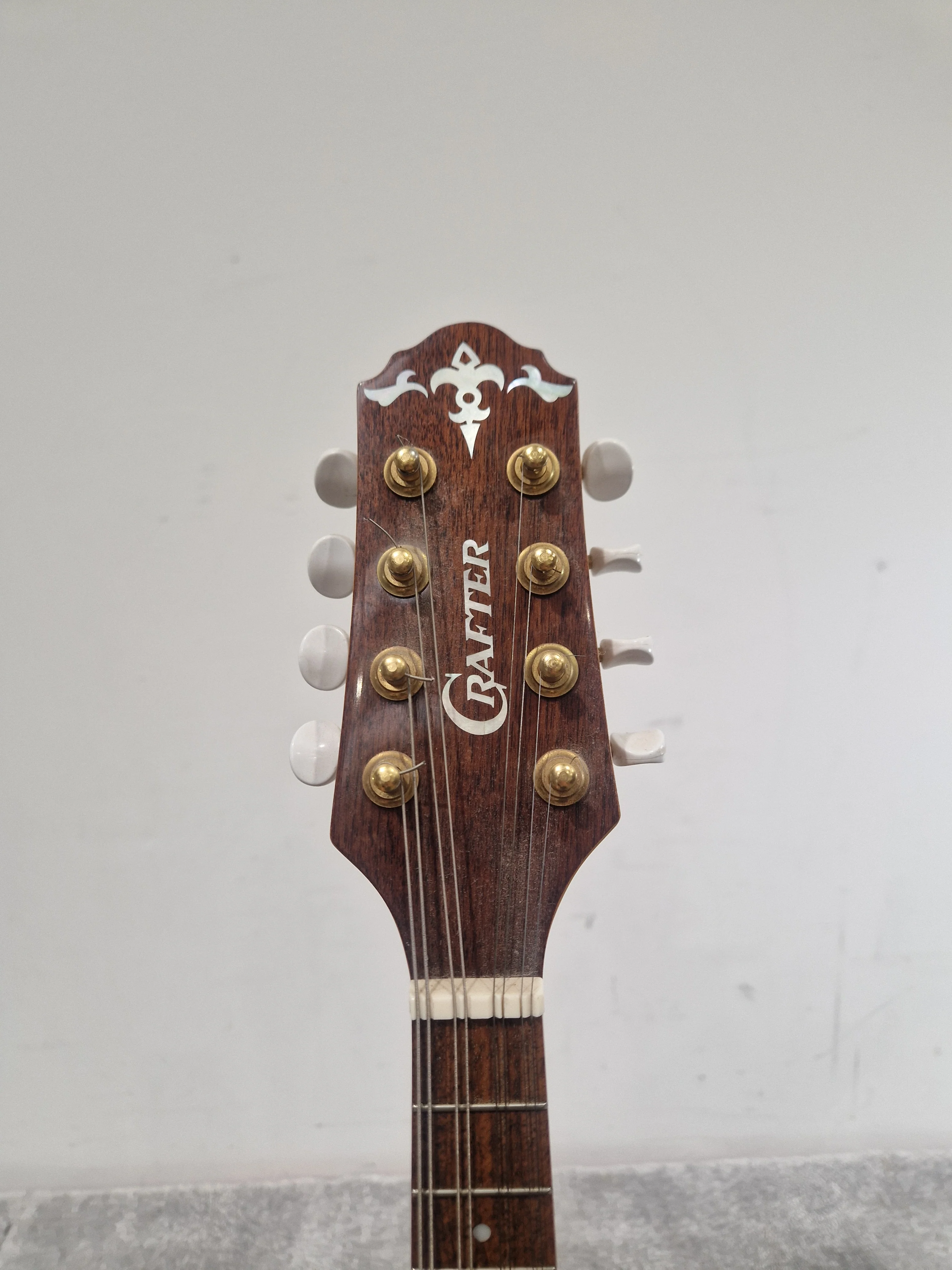 Crafter M70E Mandolin - Acoustic-Electric Excellence - Excellent - Image 6