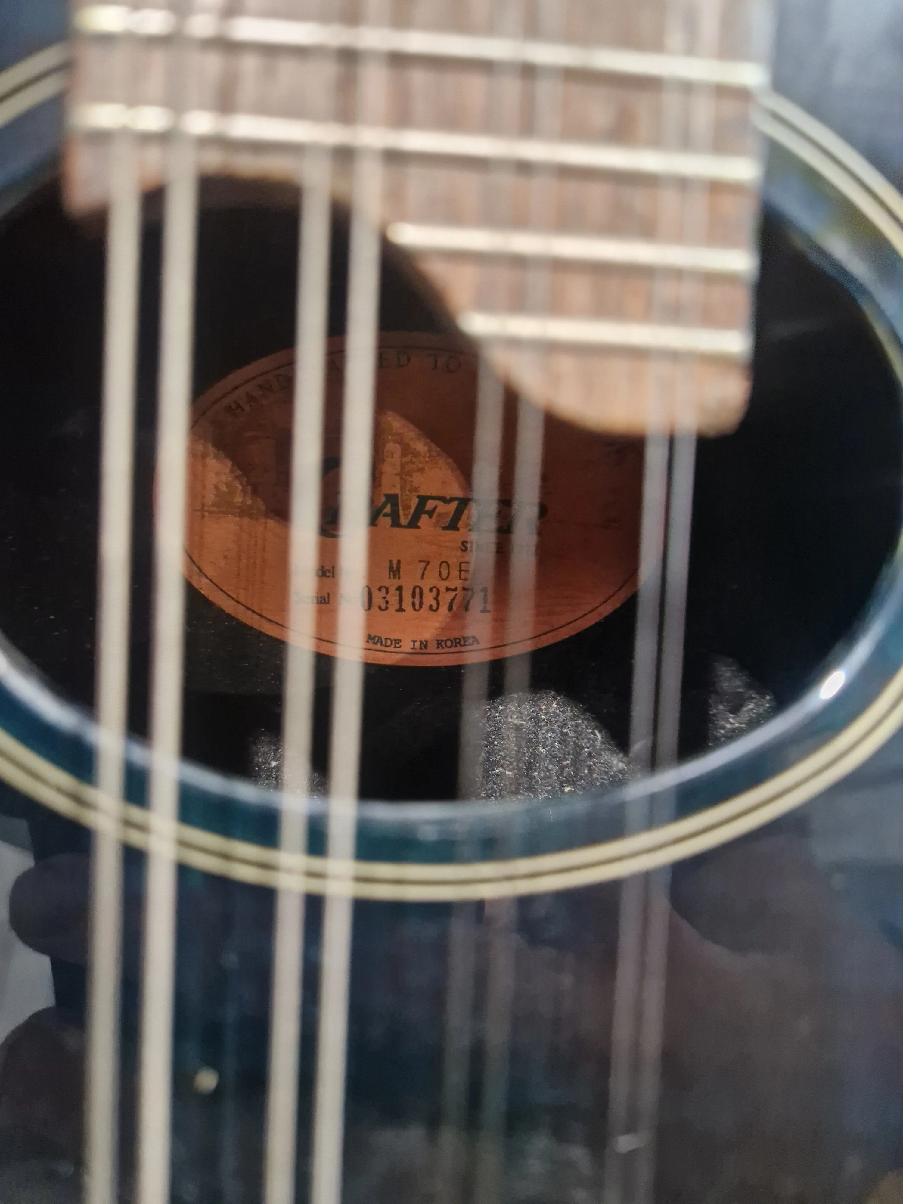 Crafter M70E Mandolin - Acoustic-Electric Excellence - Excellent - Image 7