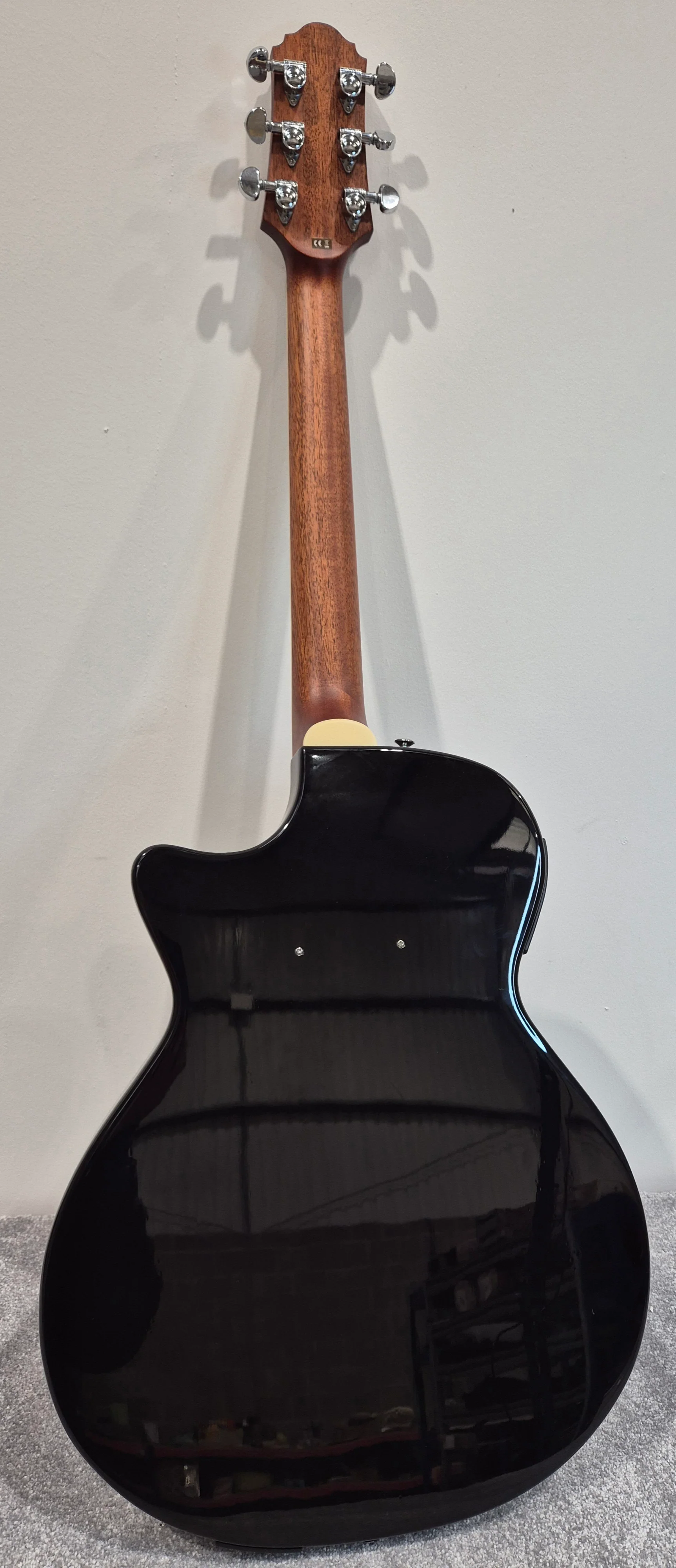 Crafter SA-TMVS Guitar - Hybrid Acoustic-Electric Guitar - Original Hard Case - Image 10